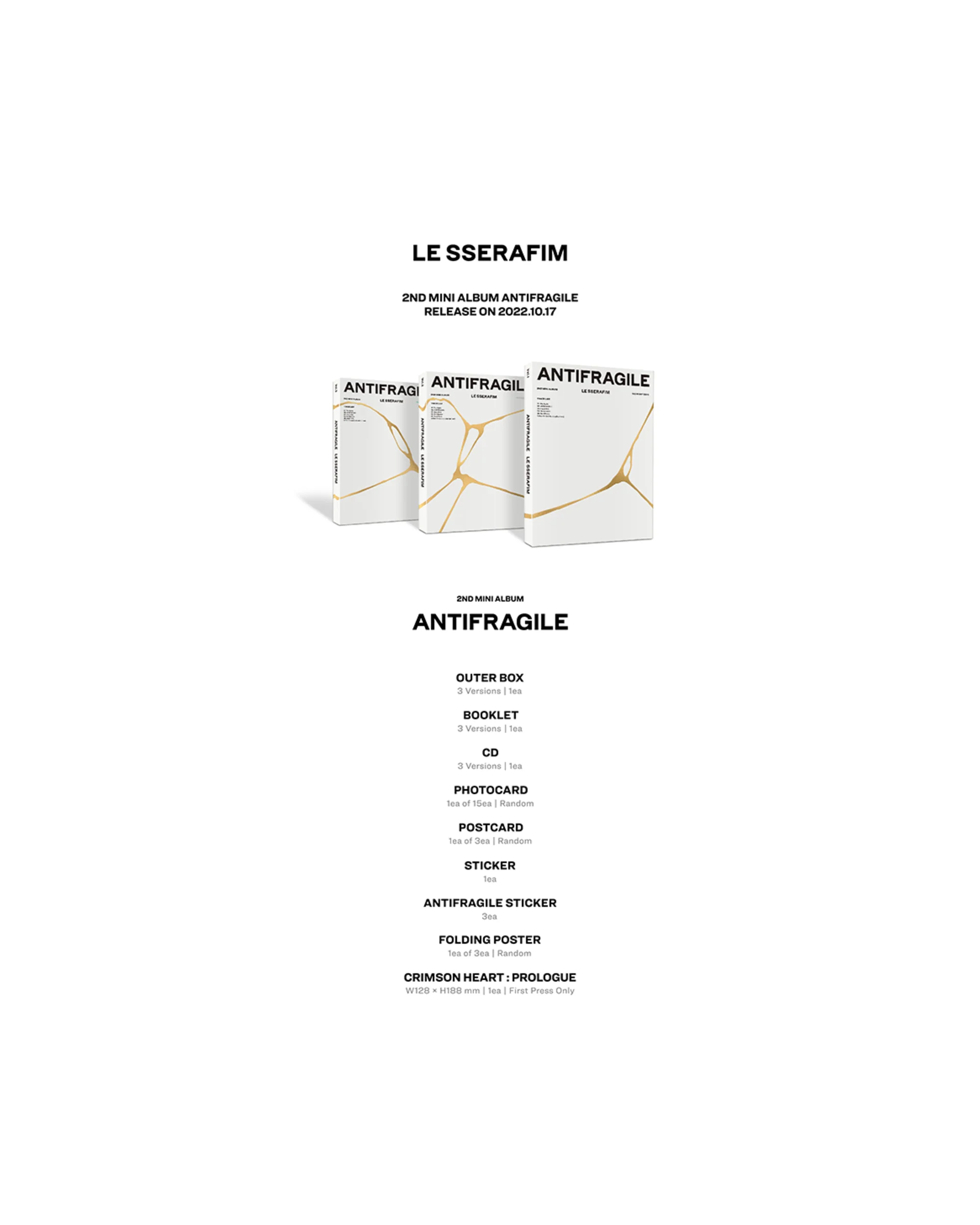 2nd Mini Album 'ANTIFRAGILE' IRIDESCENT OPAL - Image 7