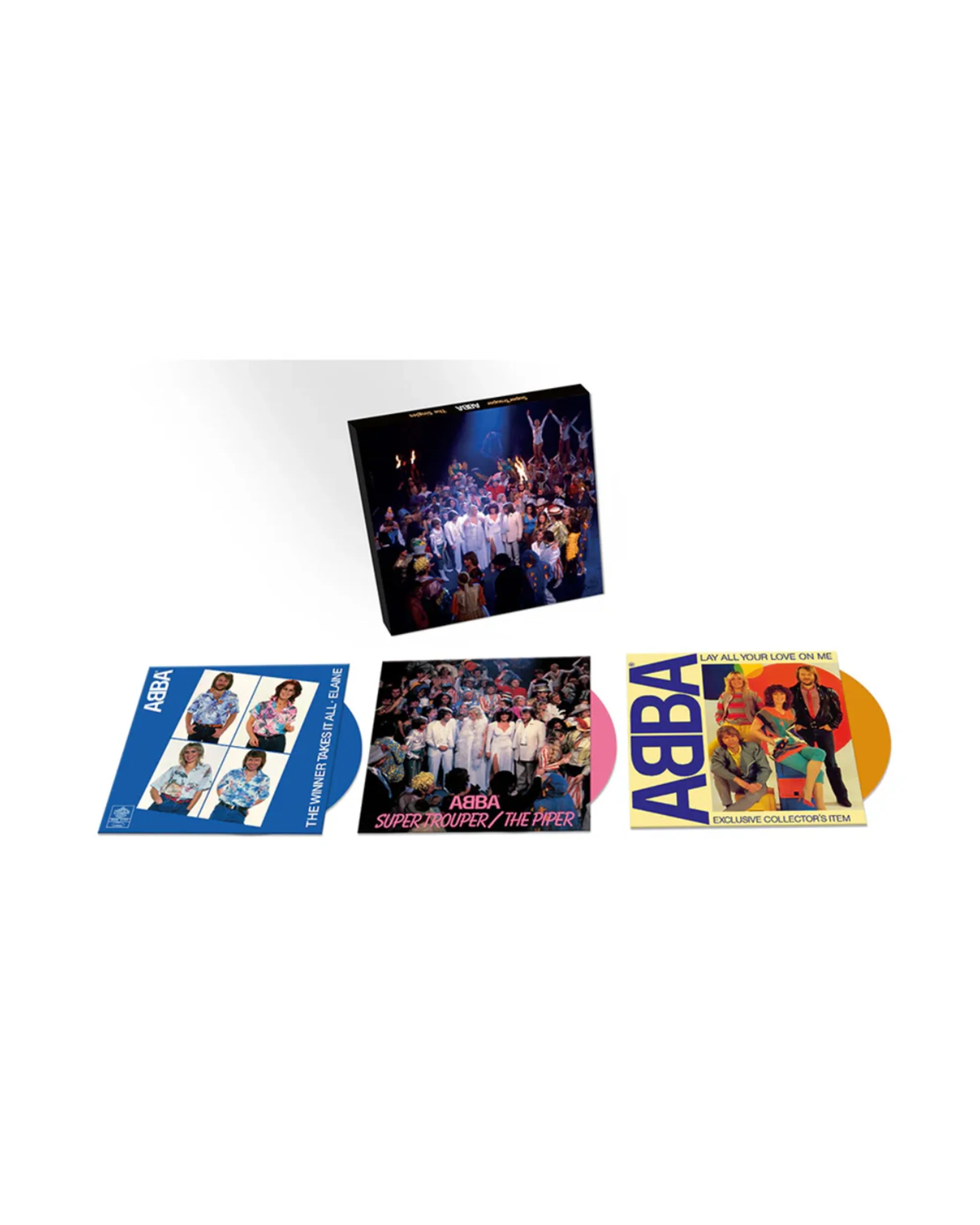 ABBA - SUPER TROUPER 7" Singles Box