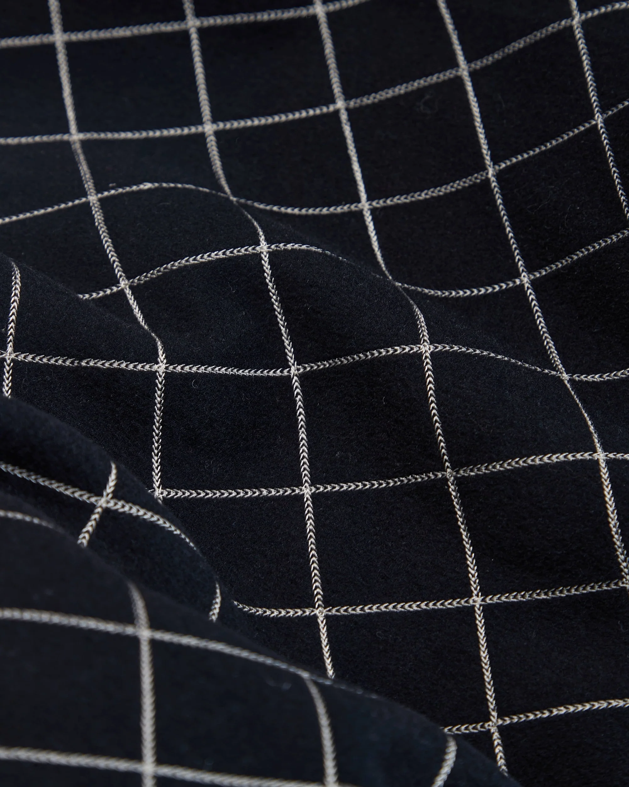 Abc. Embroidered Wool Zip Track Pant- FW24 - Image 2