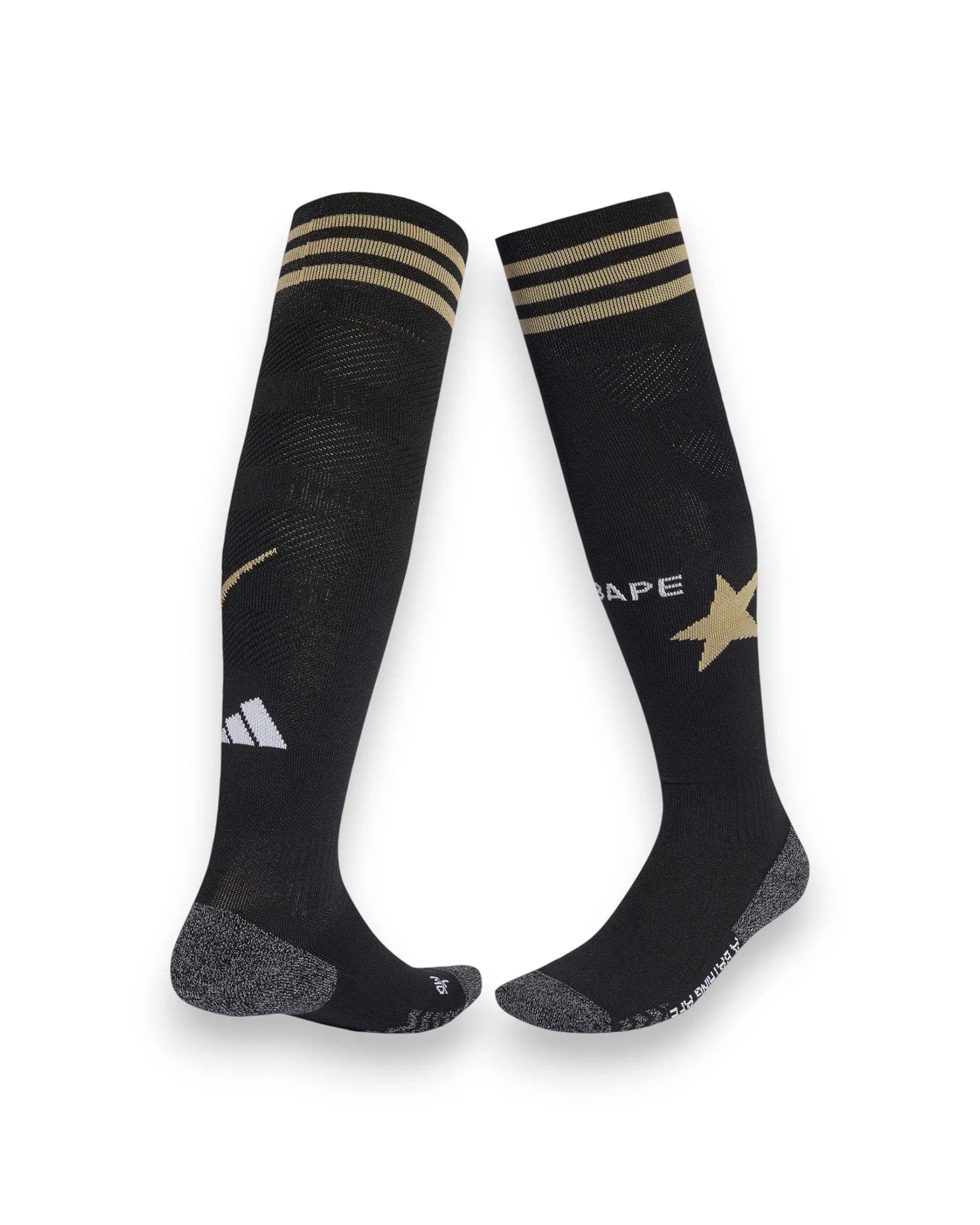 ADIDAS X BAPE FB SOCKS BLACK - Image 2