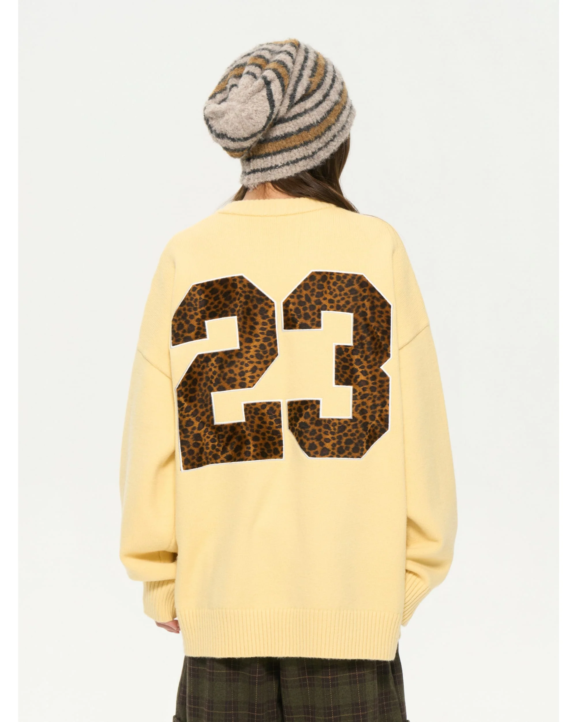 (AFGK) Leopard 23 Knit Sweater - Image 8