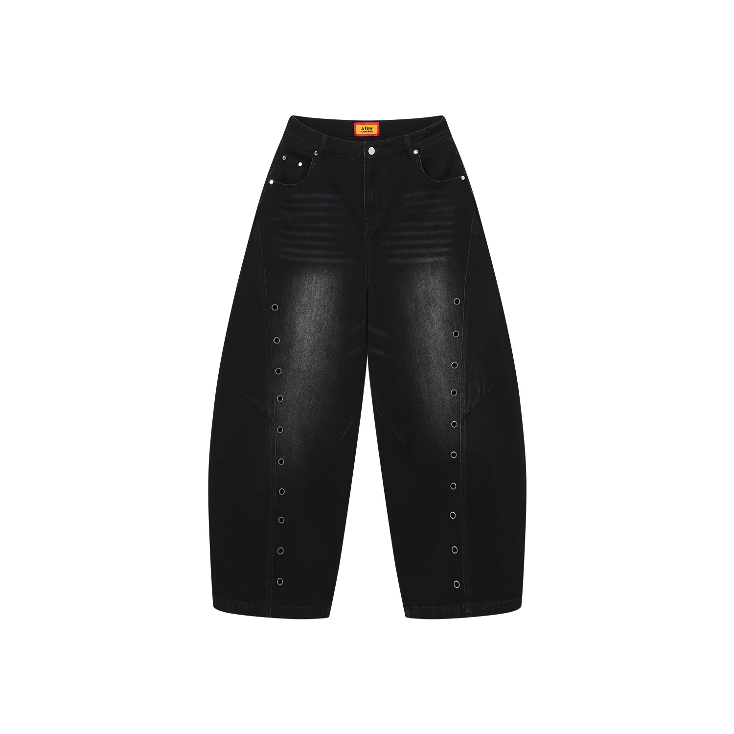 (AFGK) Washed Baggy Jeans - Image 17