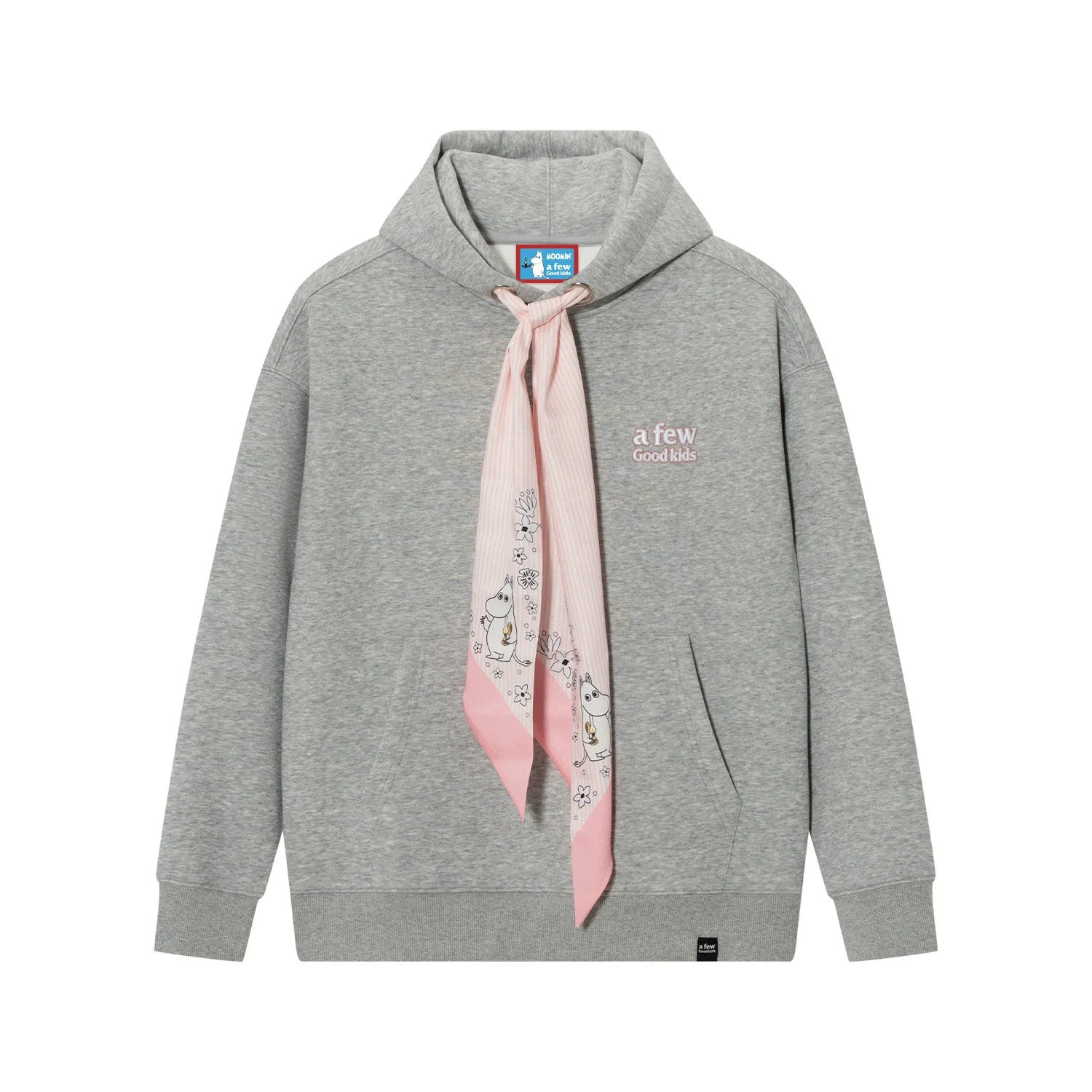 AFGK X MOOMIN Scarf Scuba Hoodie - Image 10