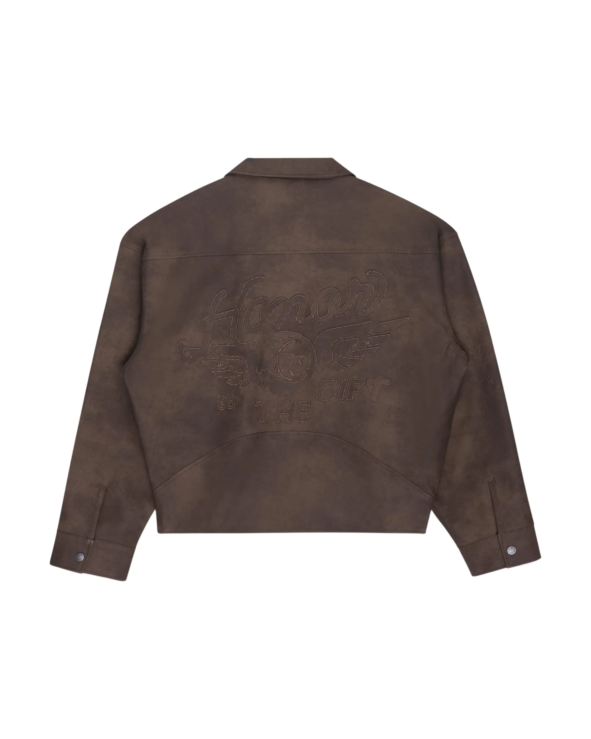 Aged Jacket - Brown - Image 3
