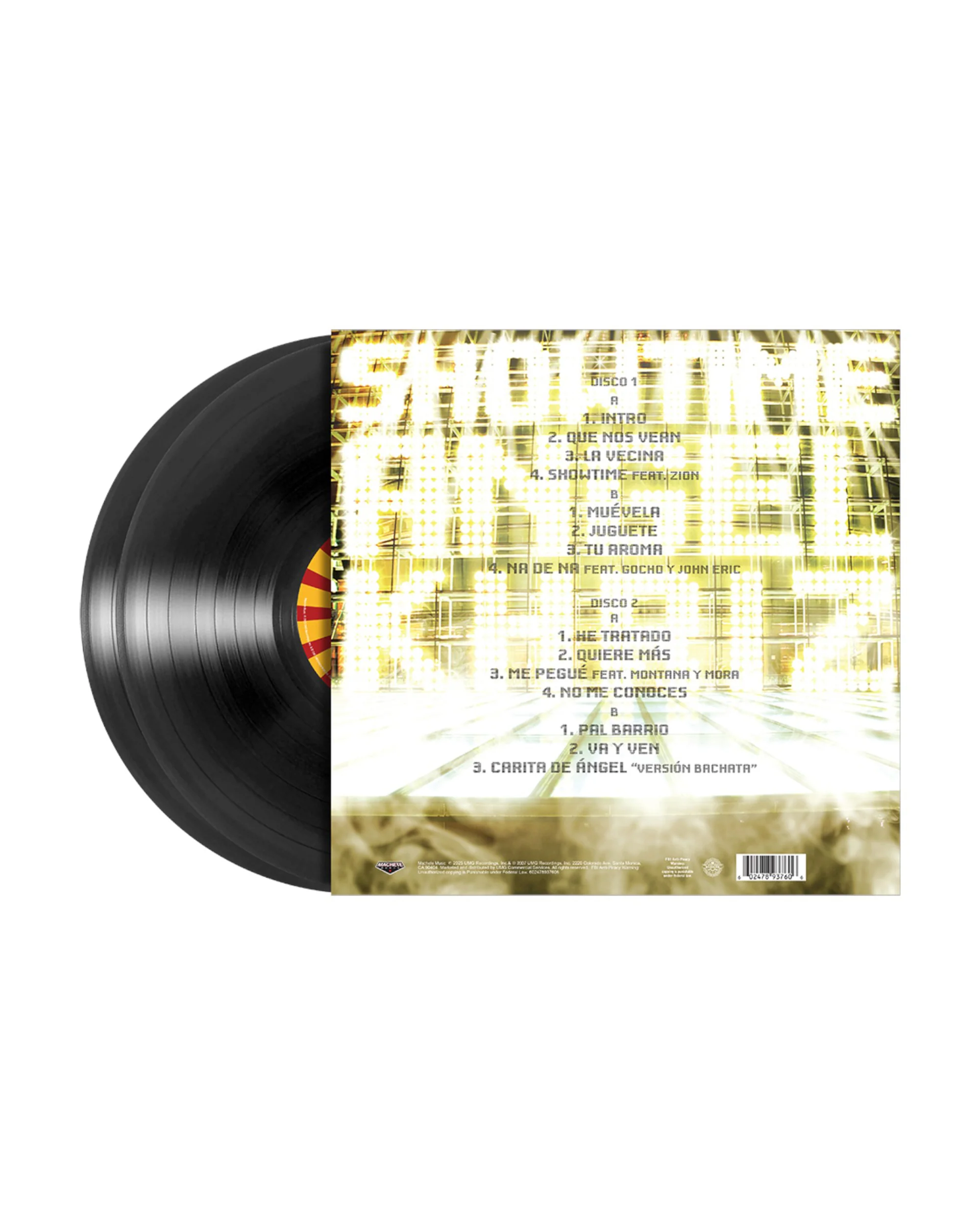 Ángel Y Khriz: Showtime 2LP Vinyl - Image 2