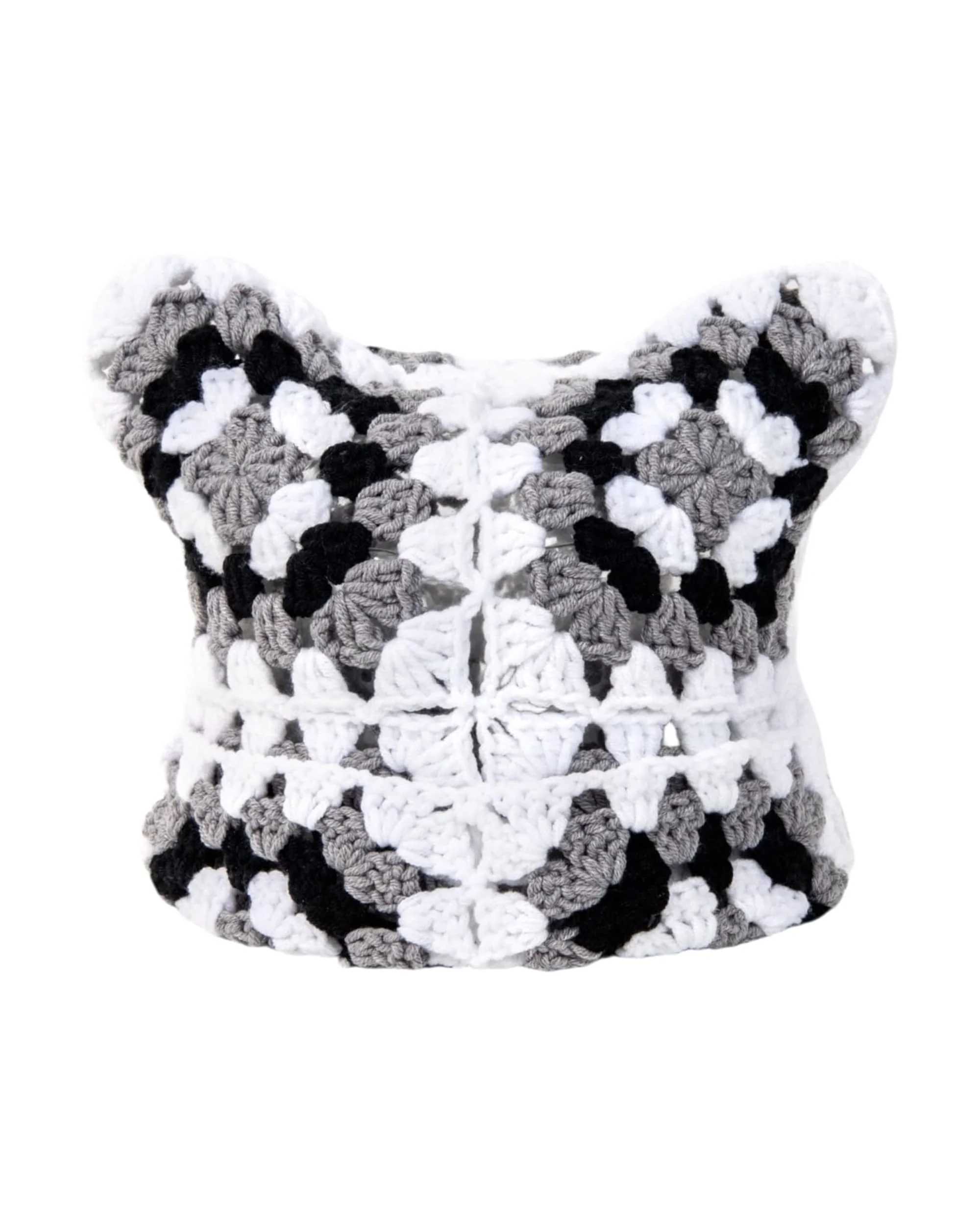 Avalanche Crochet Cat Hat