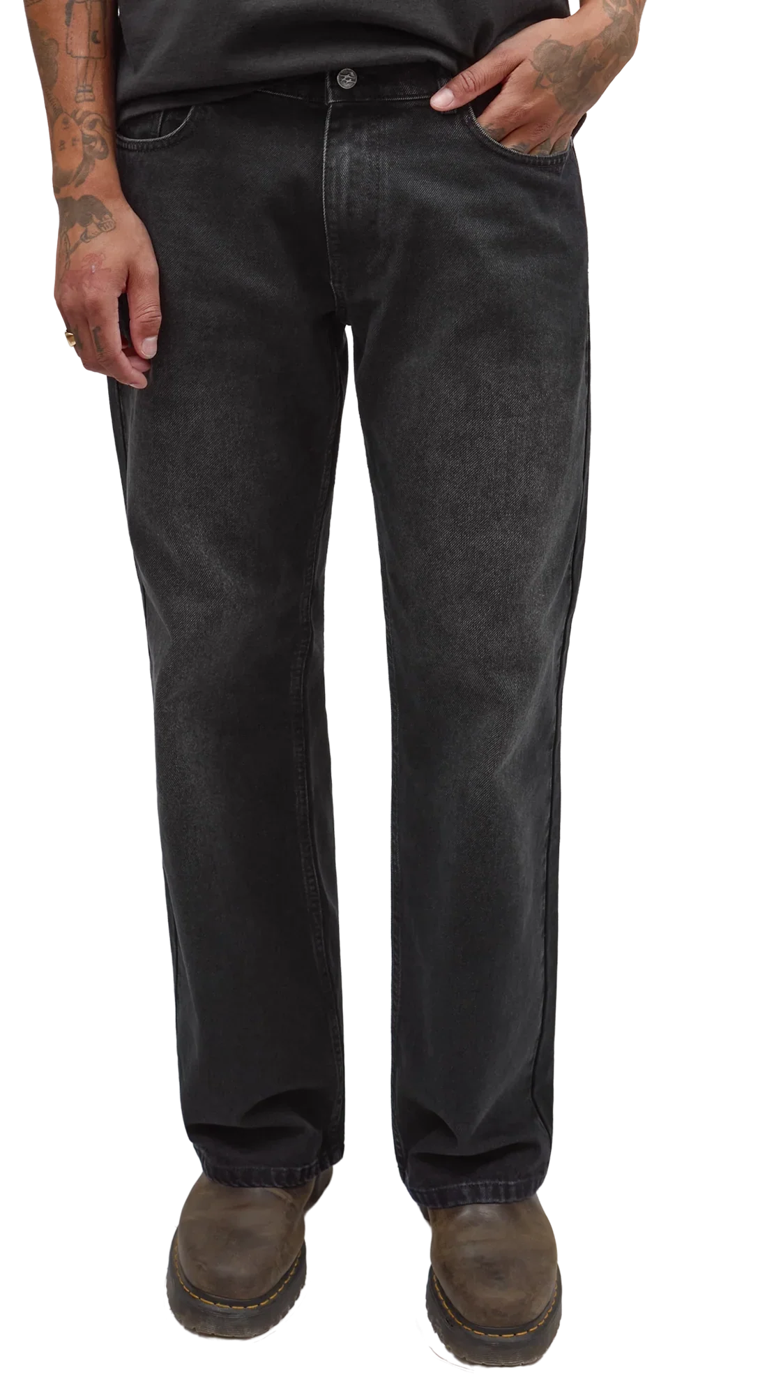 BASIC DENIM WASHED BLACK - Image 14