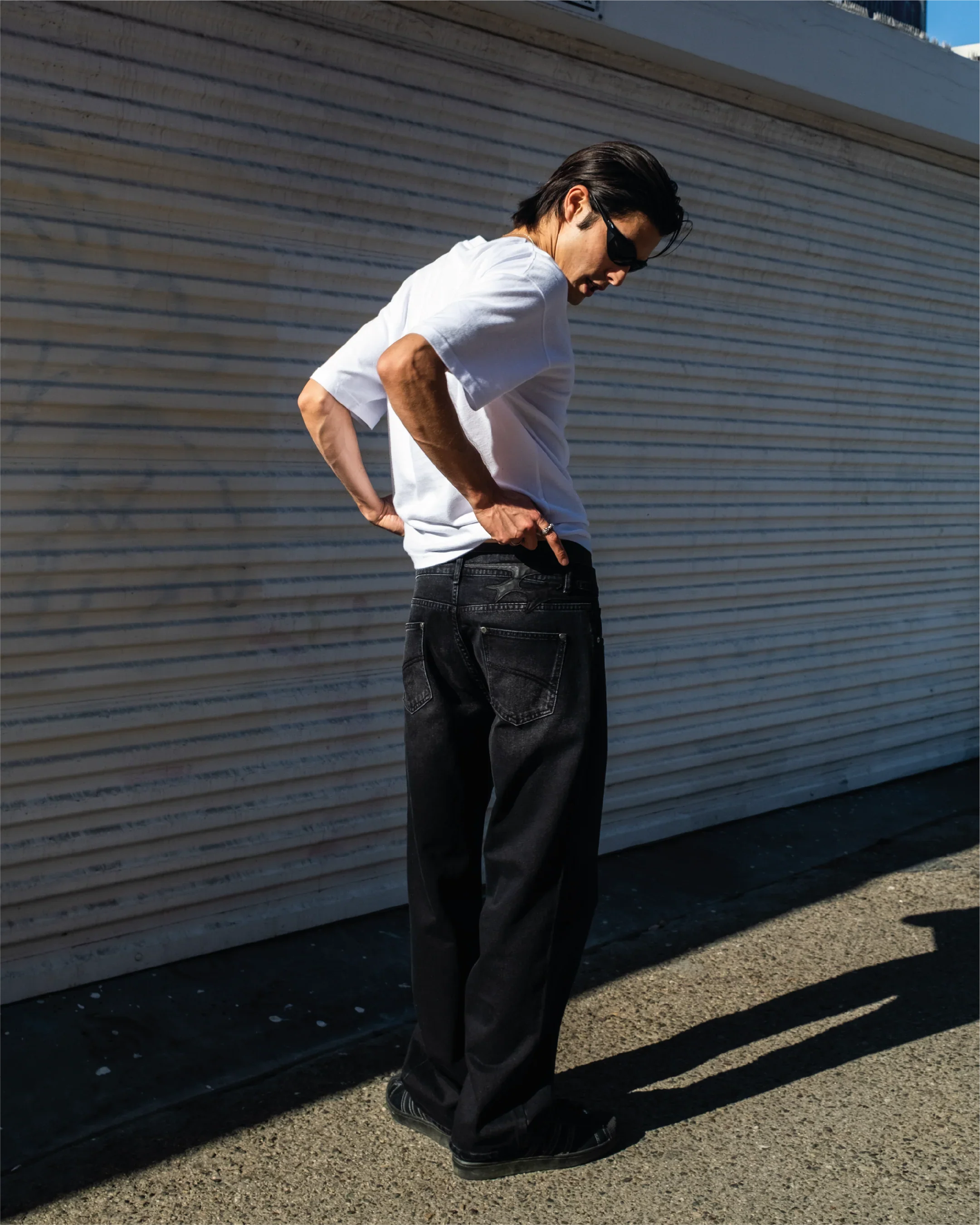 BASIC DENIM WASHED BLACK - Image 15