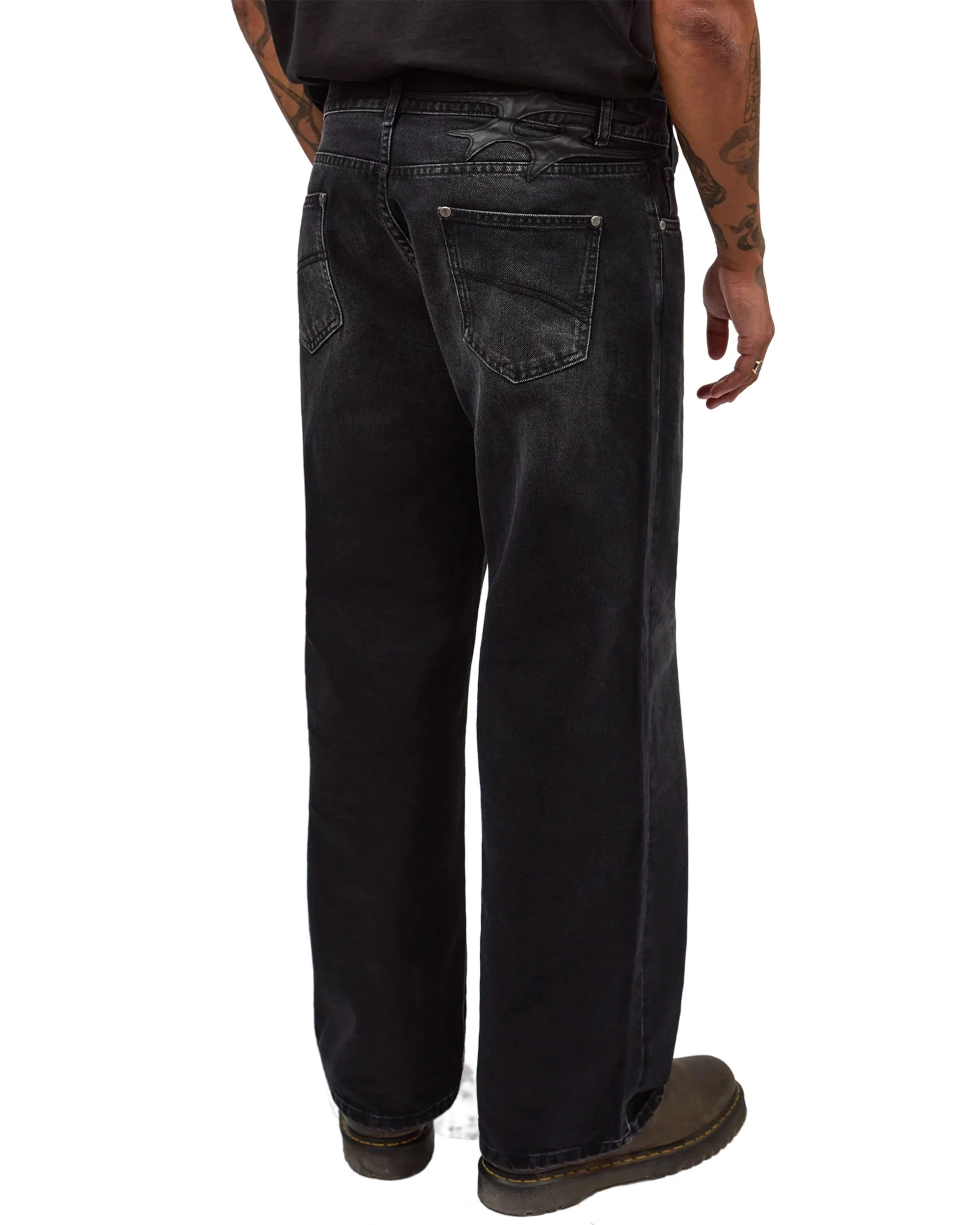 BASIC DENIM WASHED BLACK - Image 5