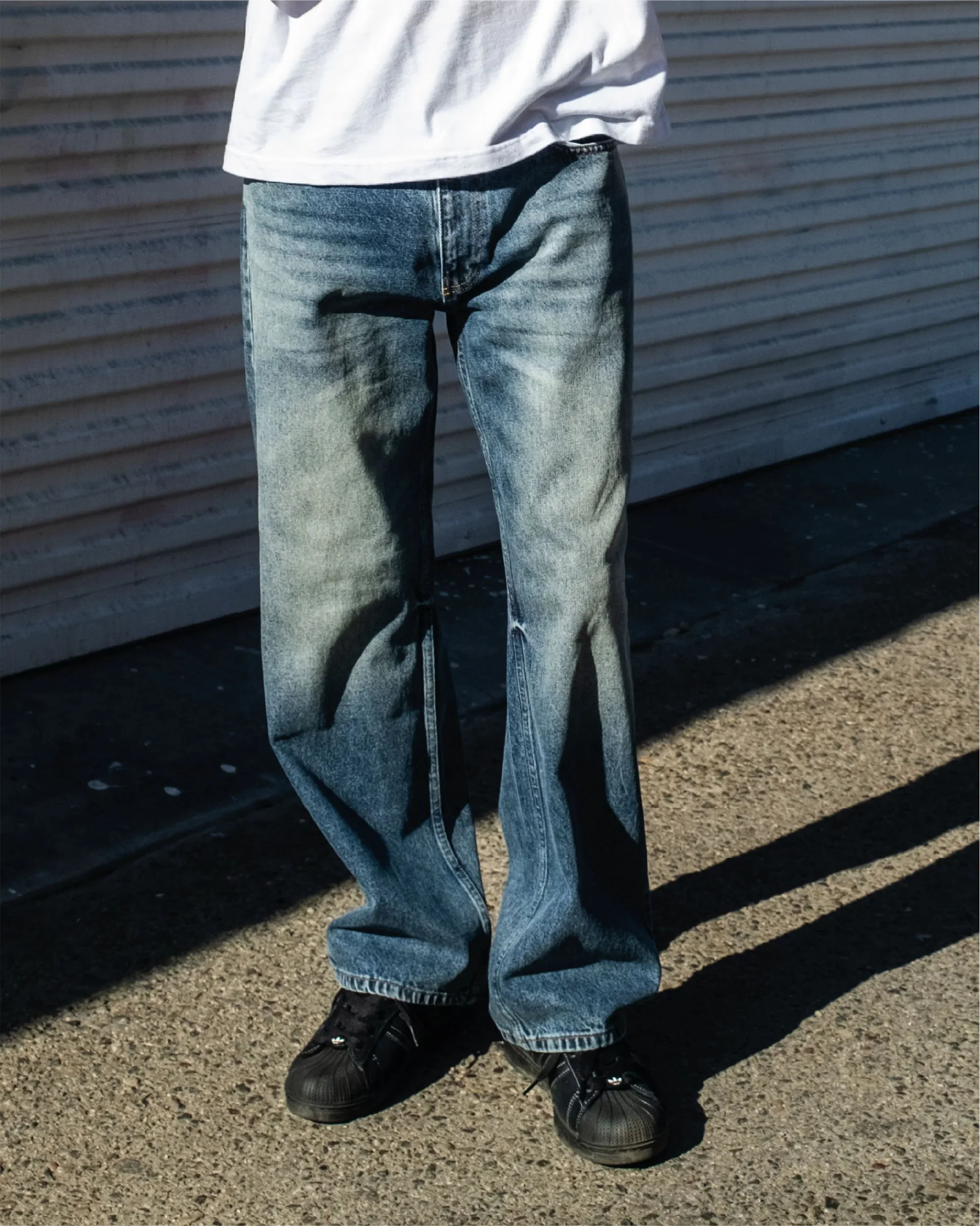 BASIC DENIM WASHED DARK NAVY - Image 8