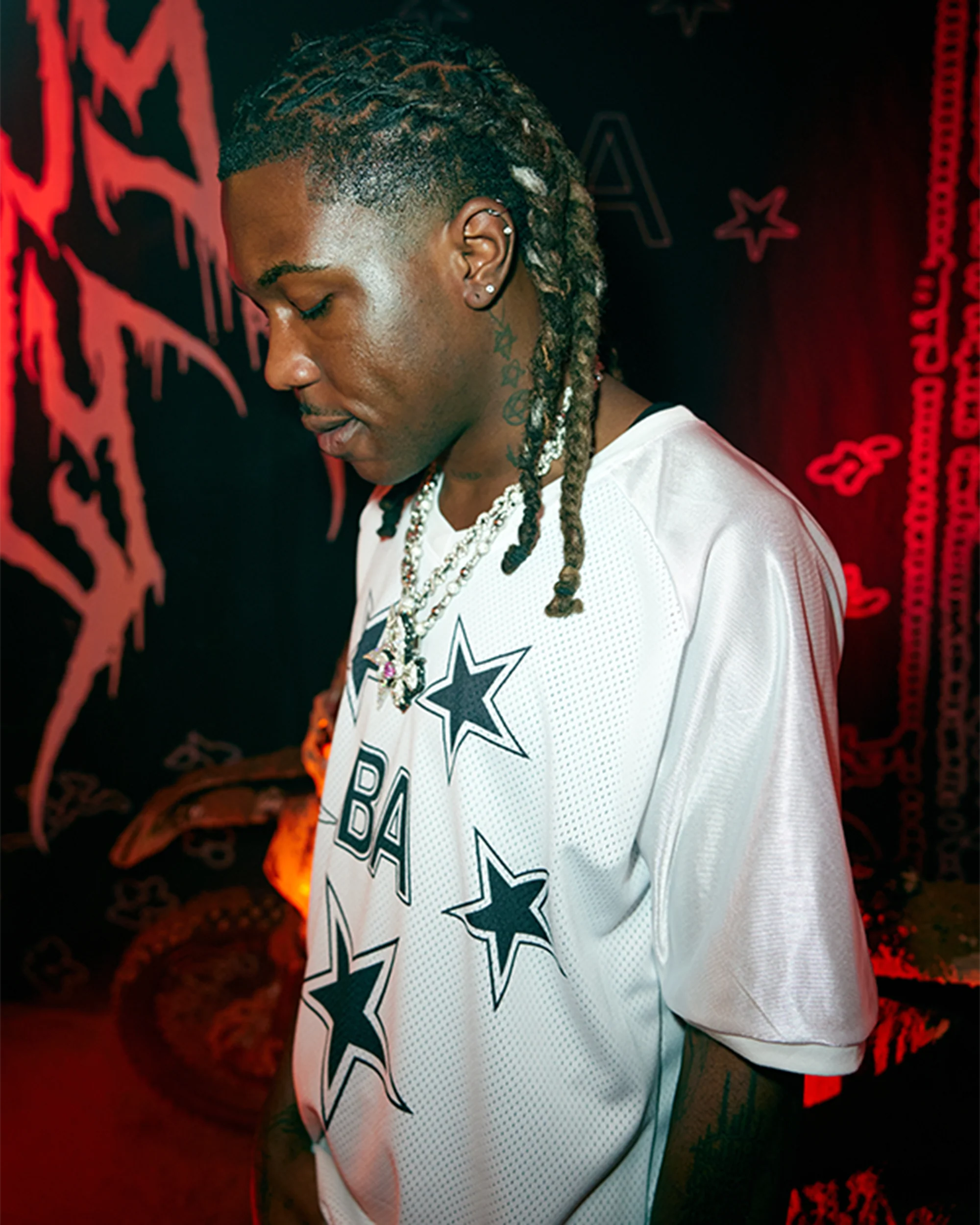 BBY$ Big Star Futbol Jersey White (LONE'S VERSION) - Image 3