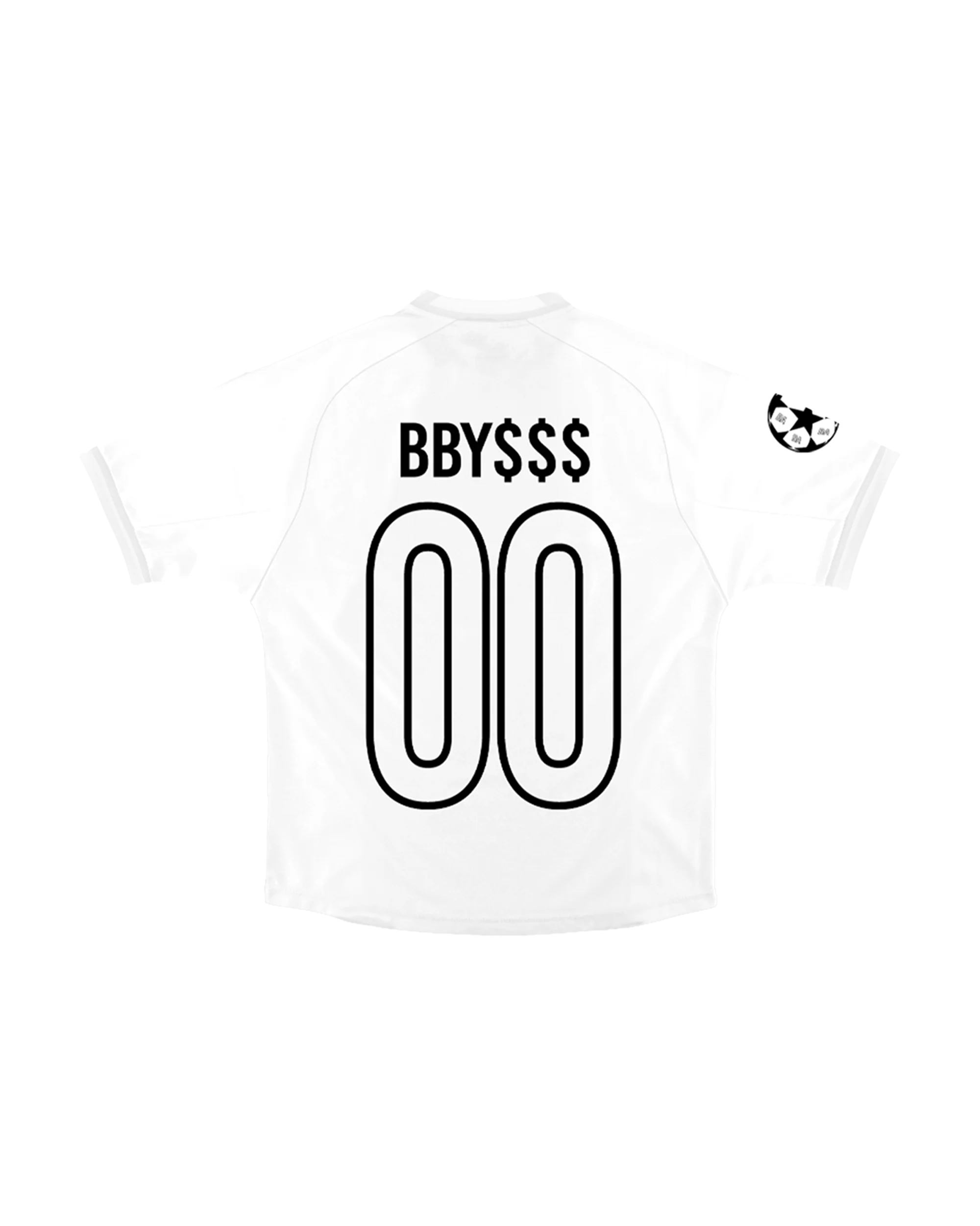 BBY$ Big Star Futbol Jersey White (LONE'S VERSION) - Image 5