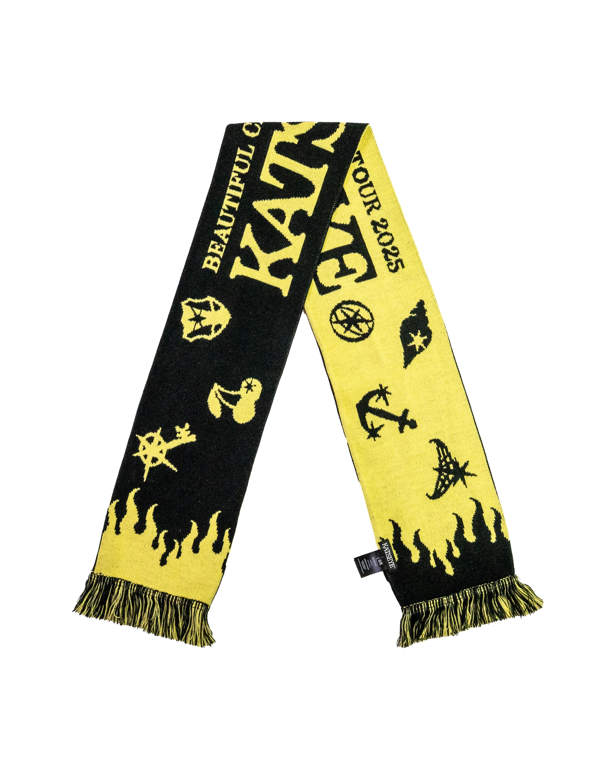 BEAUTIFUL CHAOS Slogan Muffler