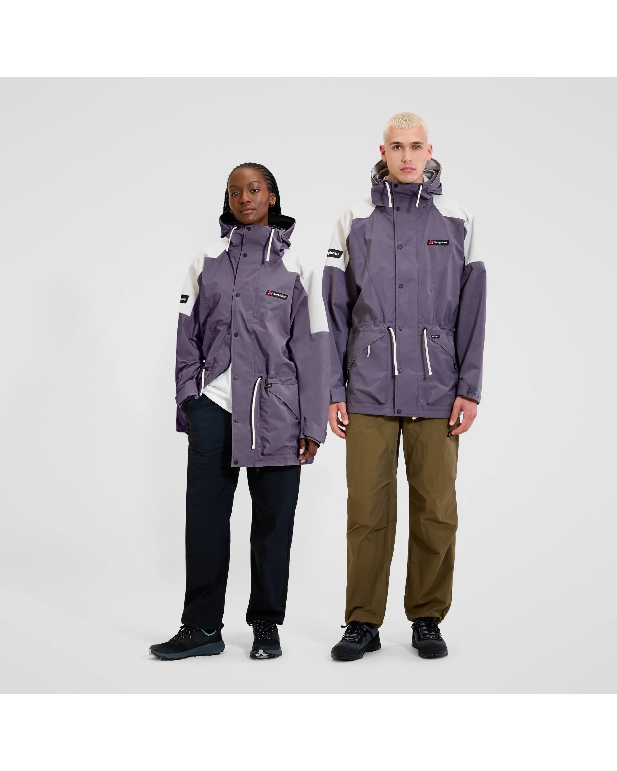 Berghaus Meru 95 GTX Jacket - Purple Planet/Stone - Image 6