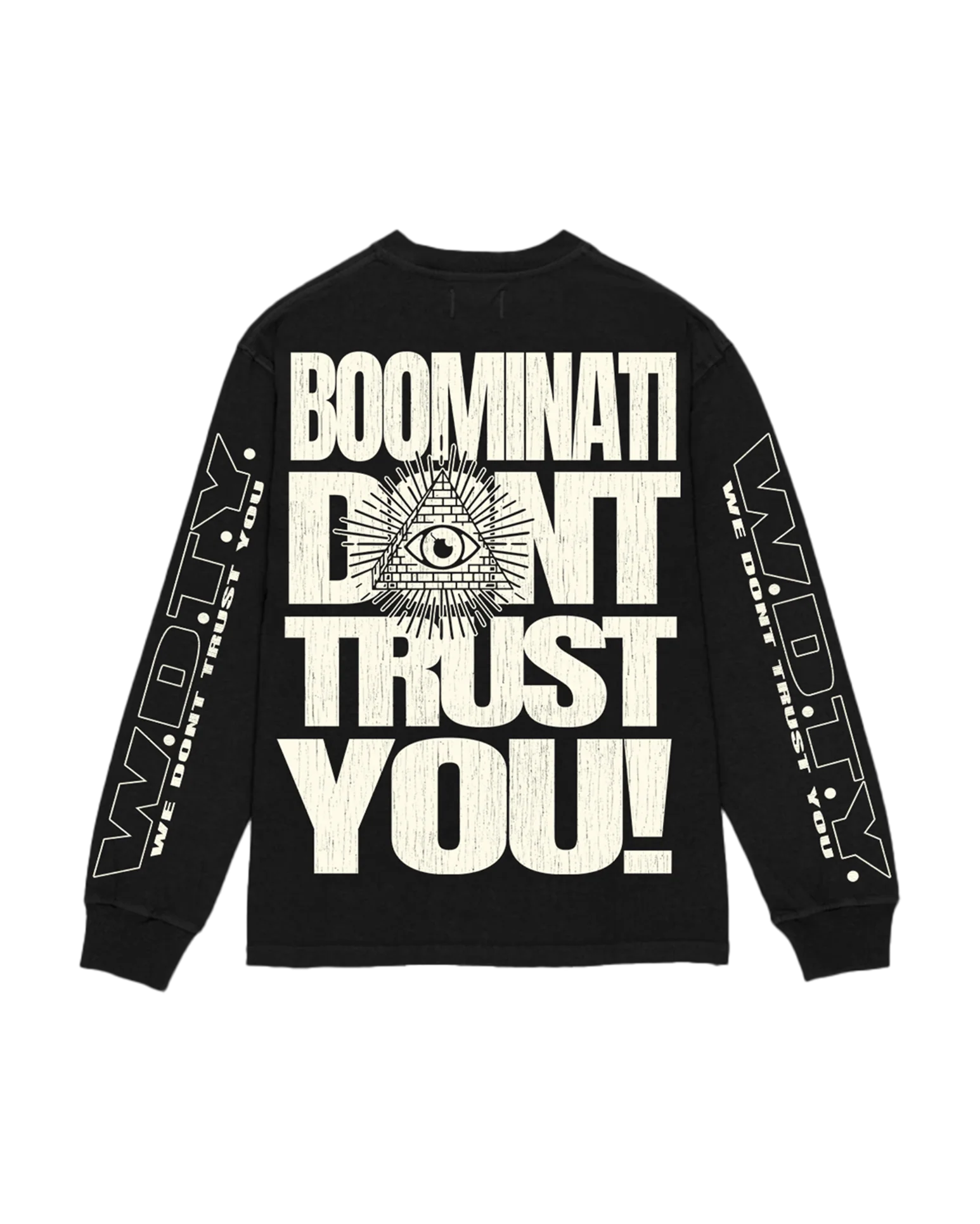 BOOMINATI DON'T TRUST YOU LONGSLEEVE BLACK - Image 2