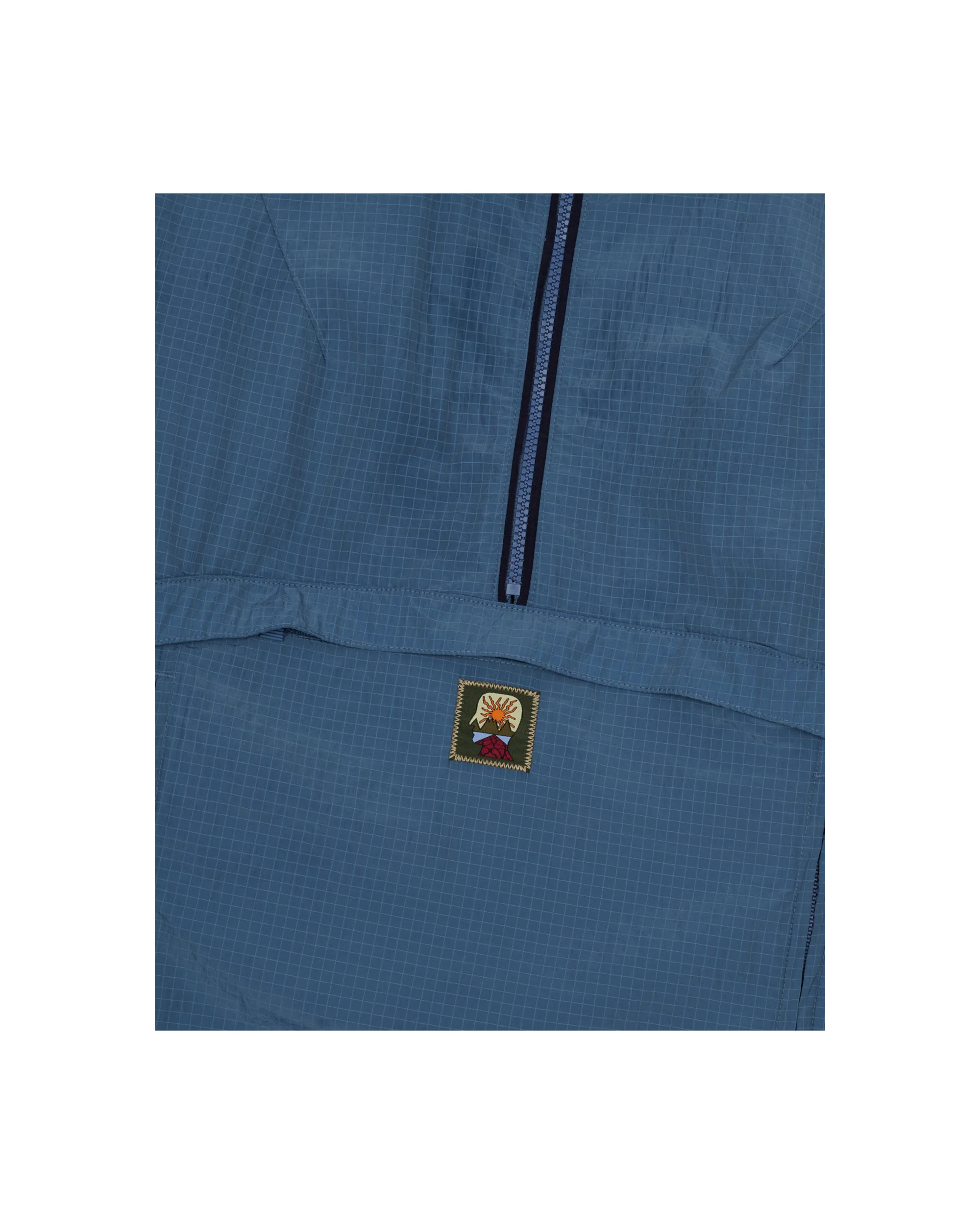 Brain Dead Equipment Tempo Zip Pullover - Slate Blue - Image 4