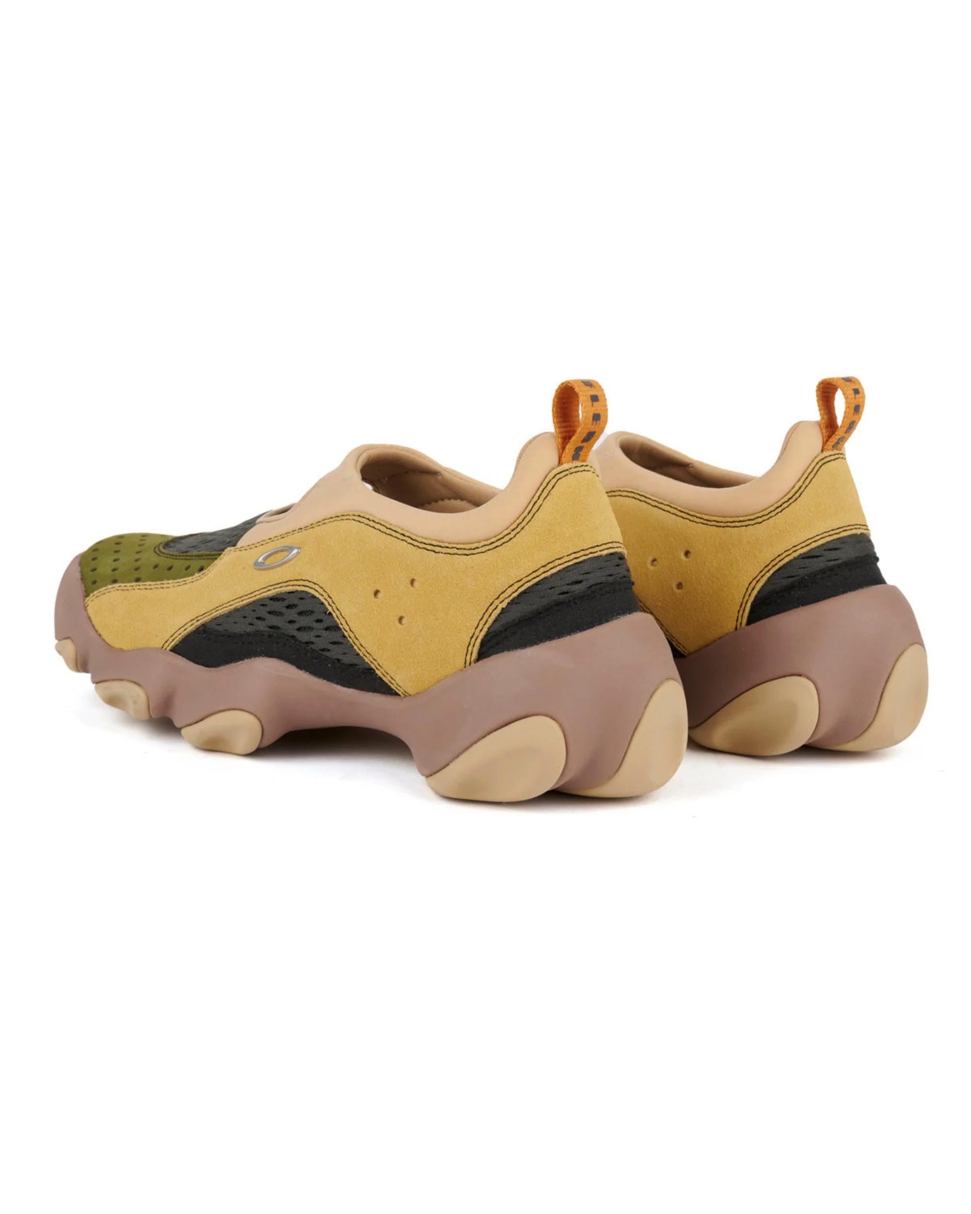 Brain Dead x Oakley Factory Team Suede Flesh Sandal - Whey/Multi - Image 3