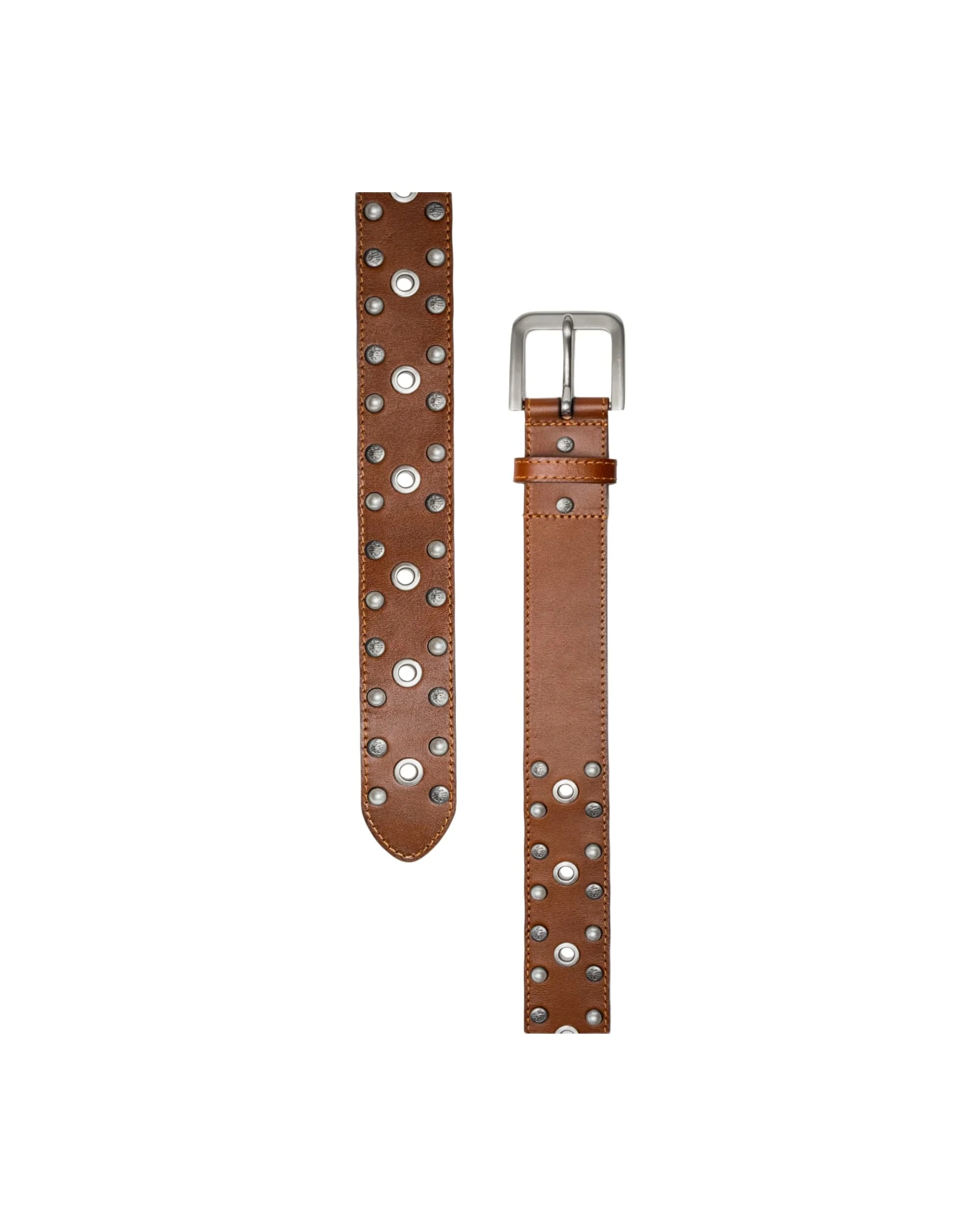 Brown Studded Belt - Image 2