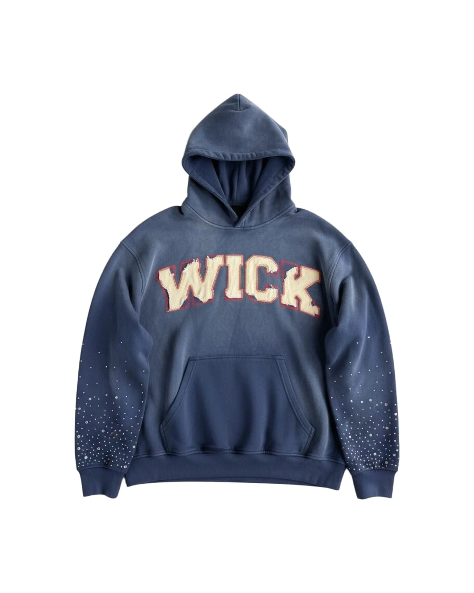 BURNOUT HOODIE (BLUE) - Image 2
