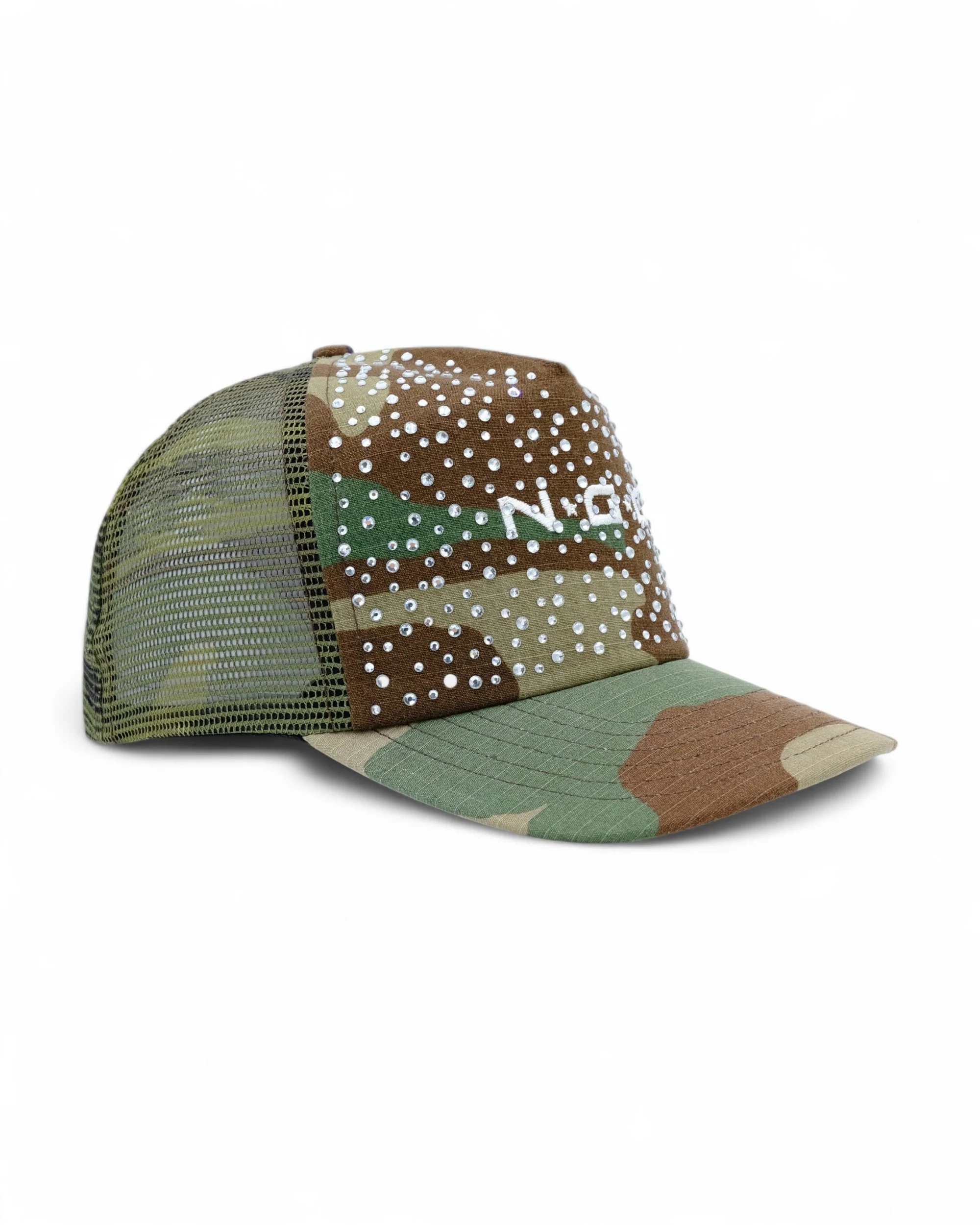 BUST DOWN CAMO TRUCKER HAT - Image 2