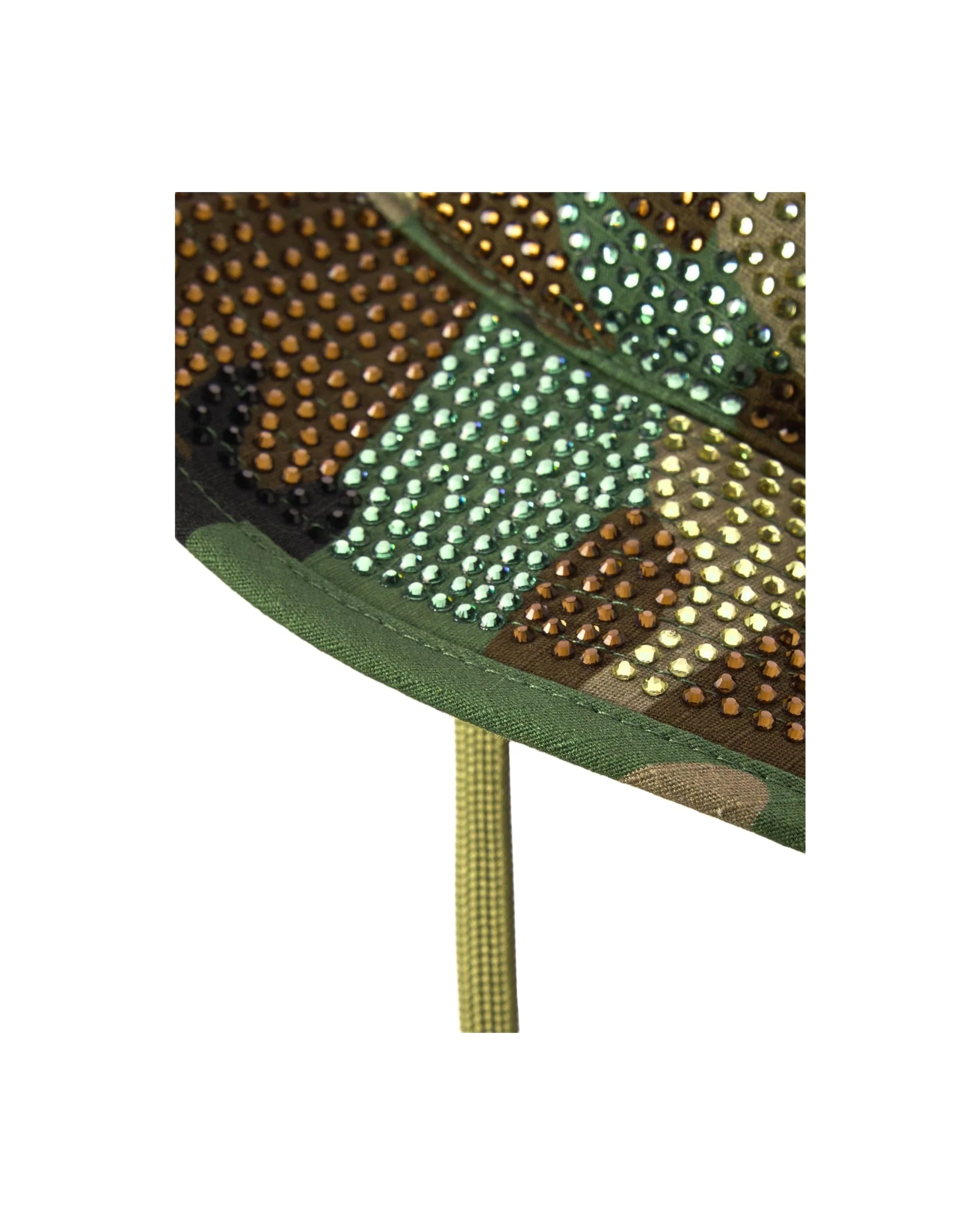 CAMO RHINESTONE BOONIE HAT - Image 7