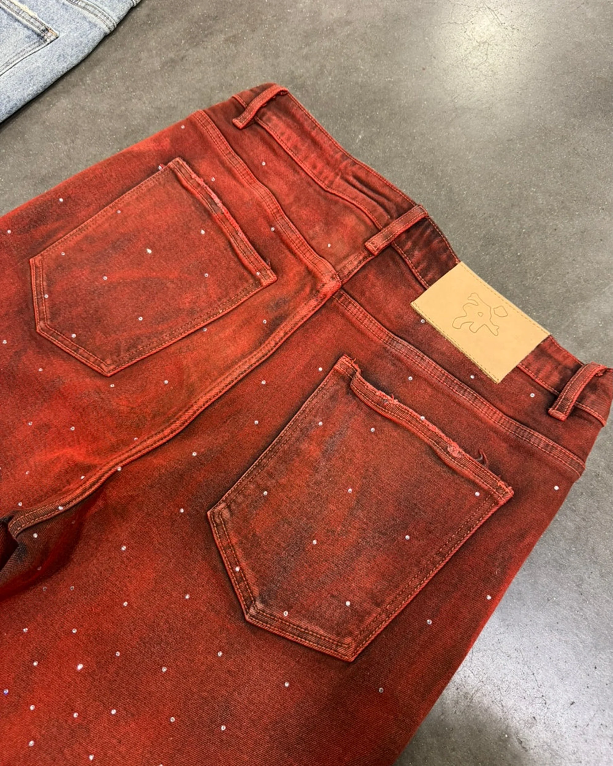 "Capri" Rhinestone Denim - Image 6