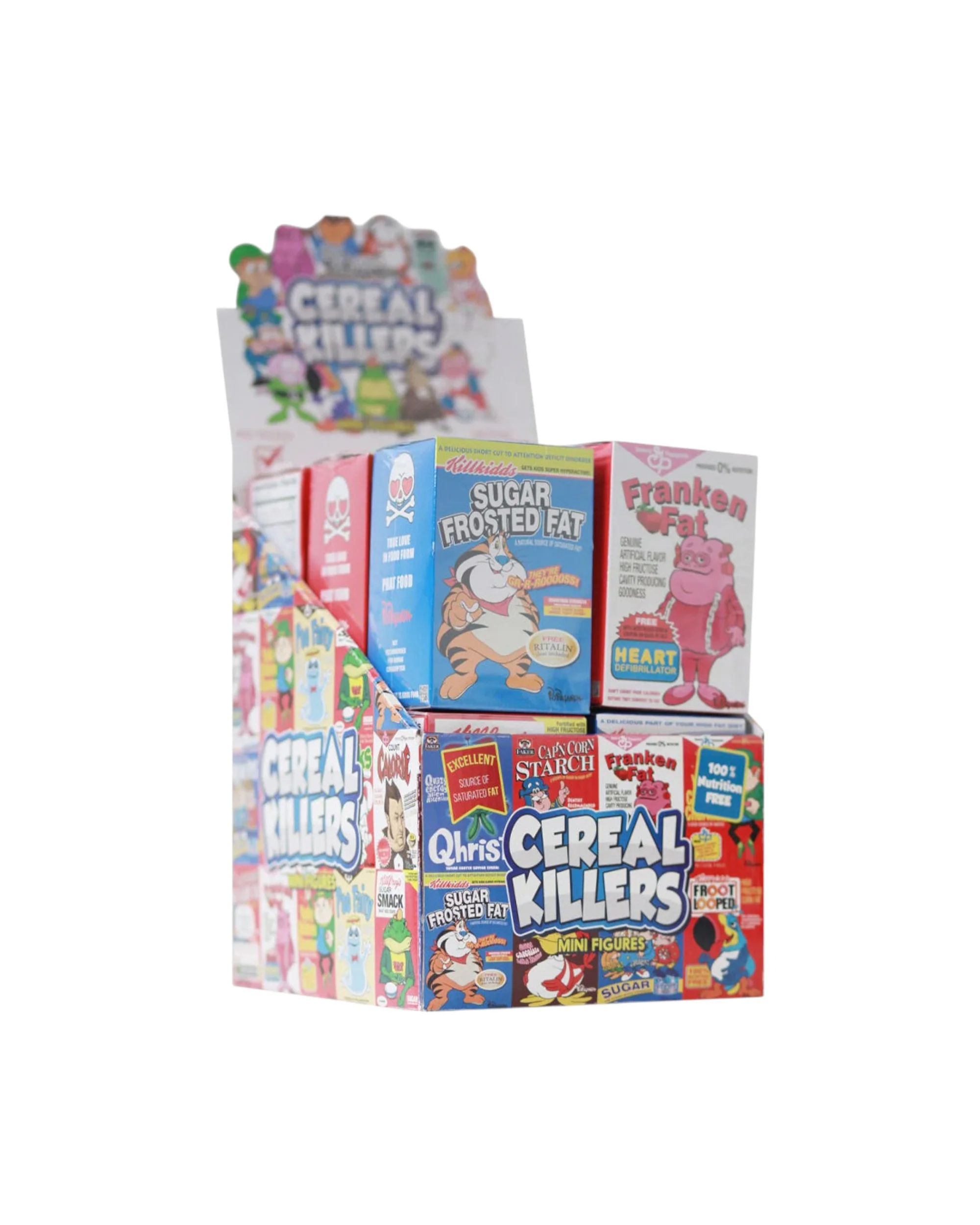 Cereal Killers Mini Figure Case - 12 mini Mindstyle figures