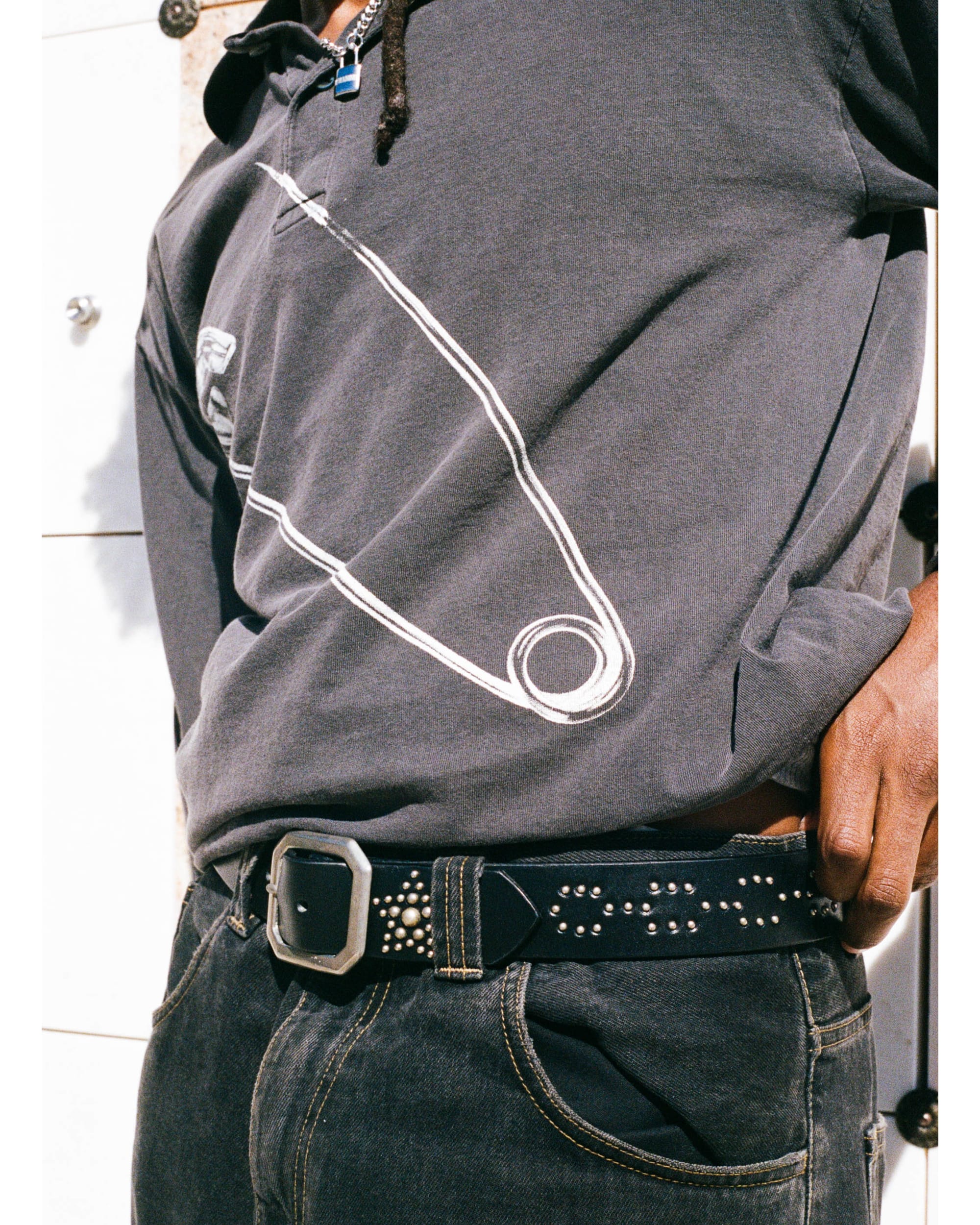 Chain Studded Belt - Image 2