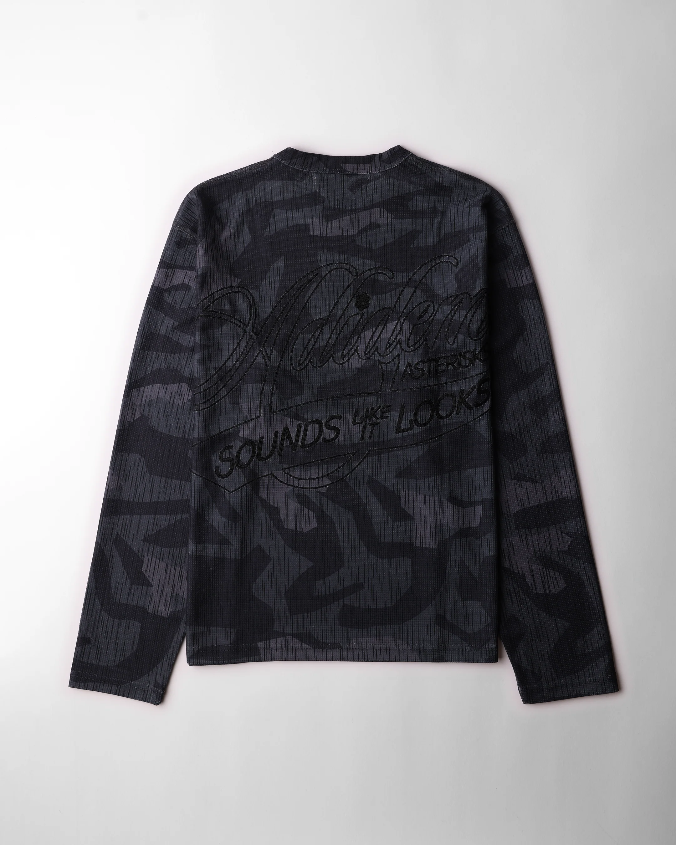 Chainstitch Cursive Script Thermal- Green Camo - Image 4