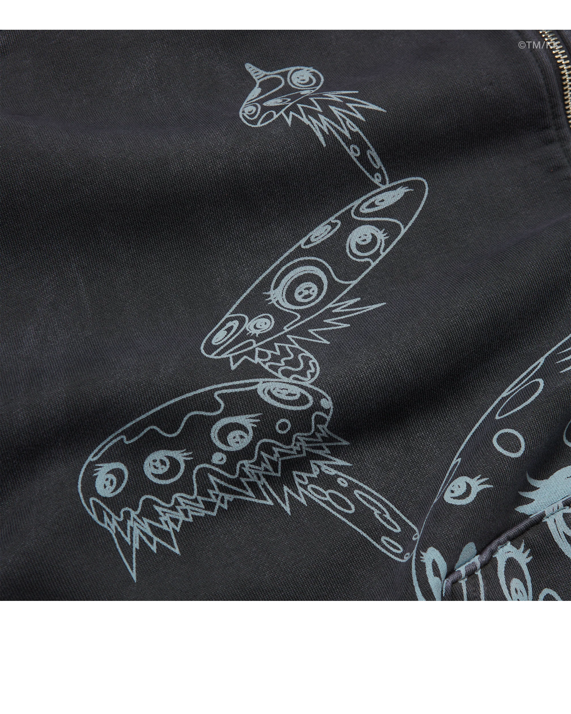 CACTUS JACK X FRAGMENT X TAKASHI MURAKAMI REBORN ZIP HOODIE - Image 4