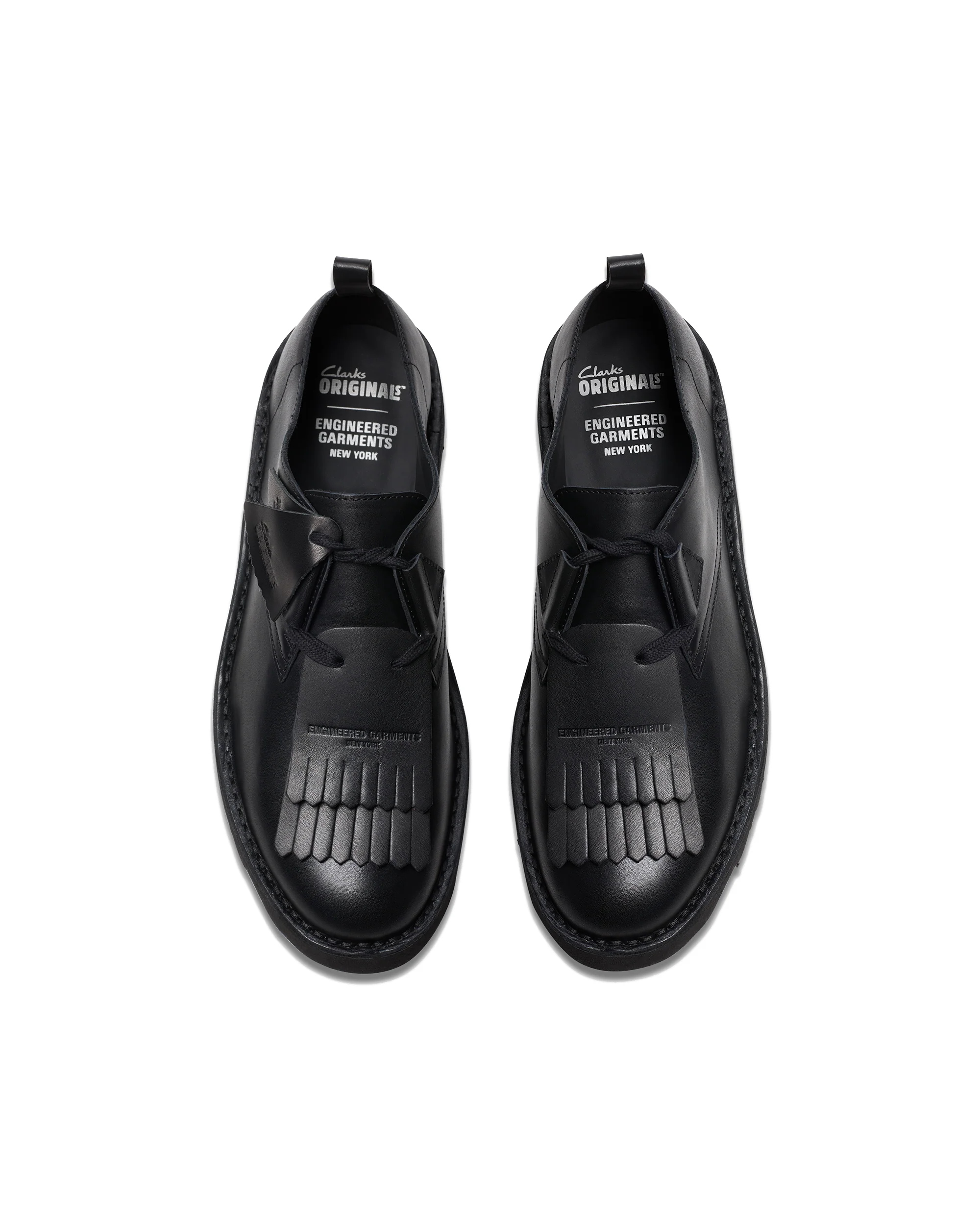 CLARKS X ENGINEERED GARMENTS DESERT KAHN BLACK - Image 6