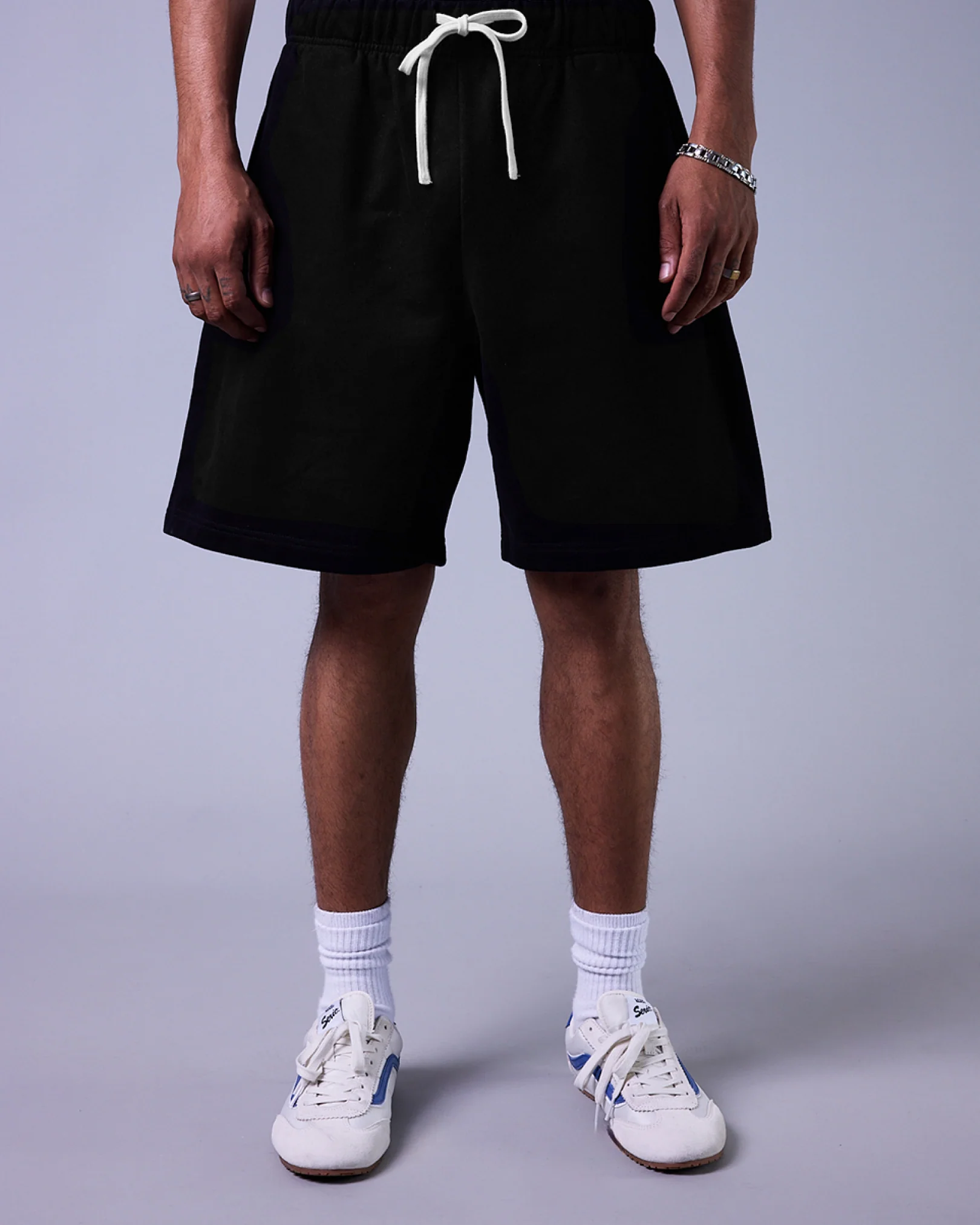 Complex Core Sweatshort (Black) - Image 4