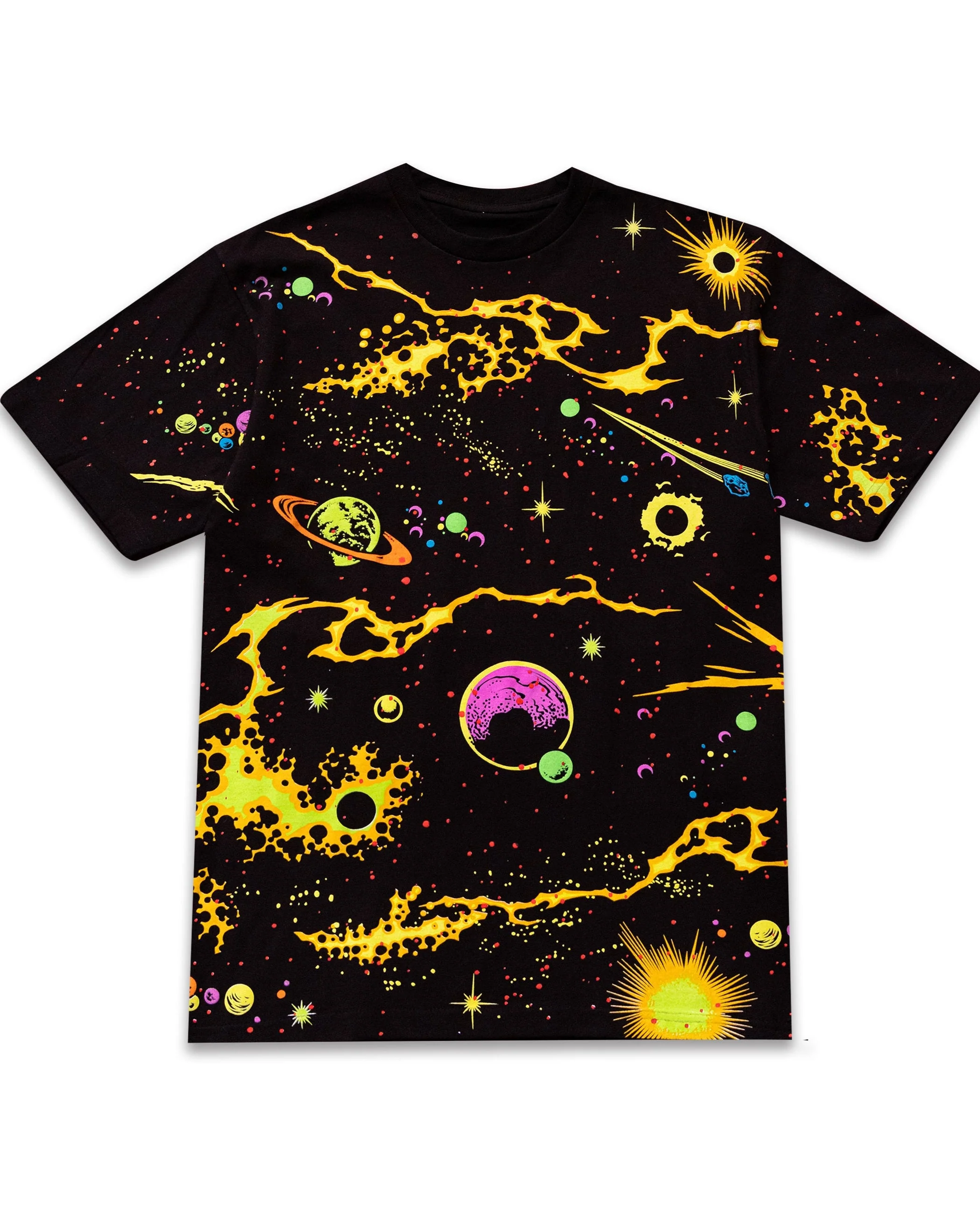 COMPLEX RETRO SPACE TEE BLACK - Image 2