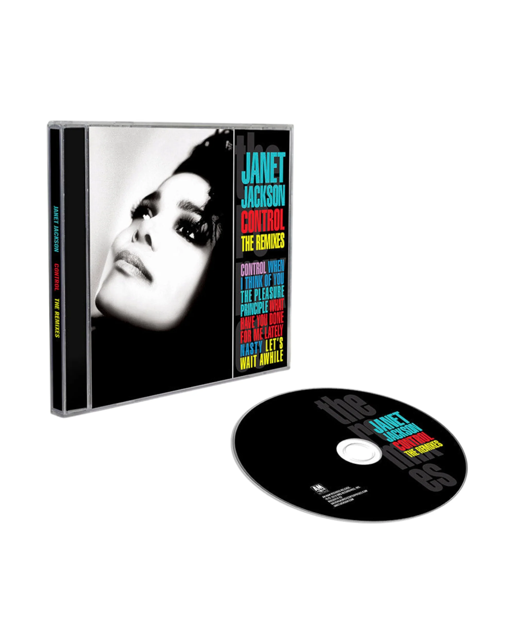 Control: The Remixes CD