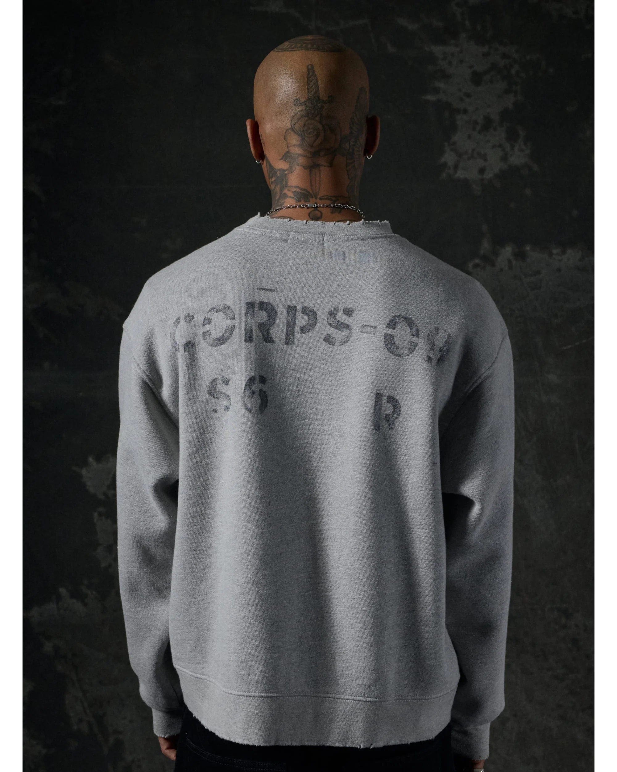 Corps Crewneck - Heather Grey - Image 4