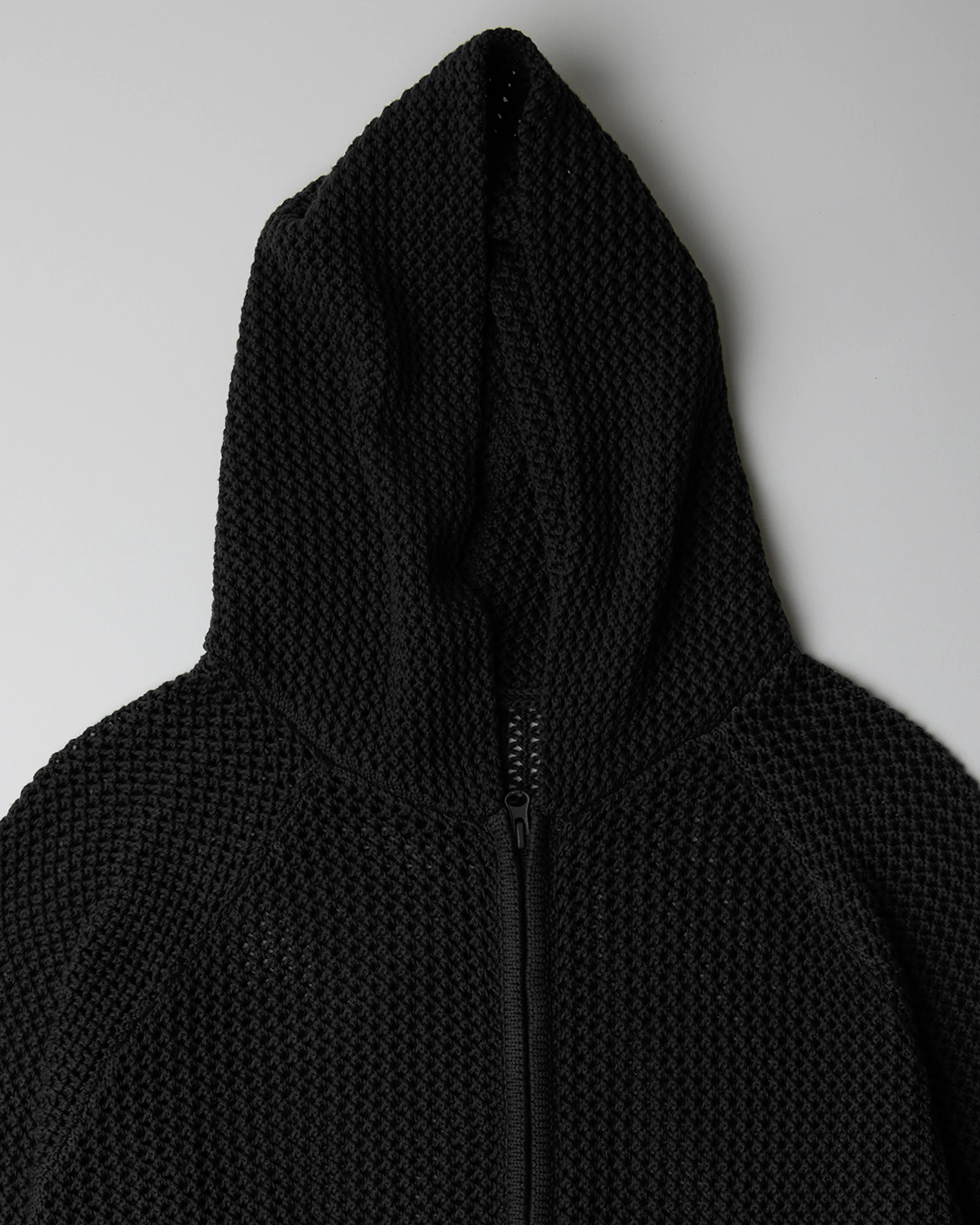 Crochet Knit Hoodie - Image 4