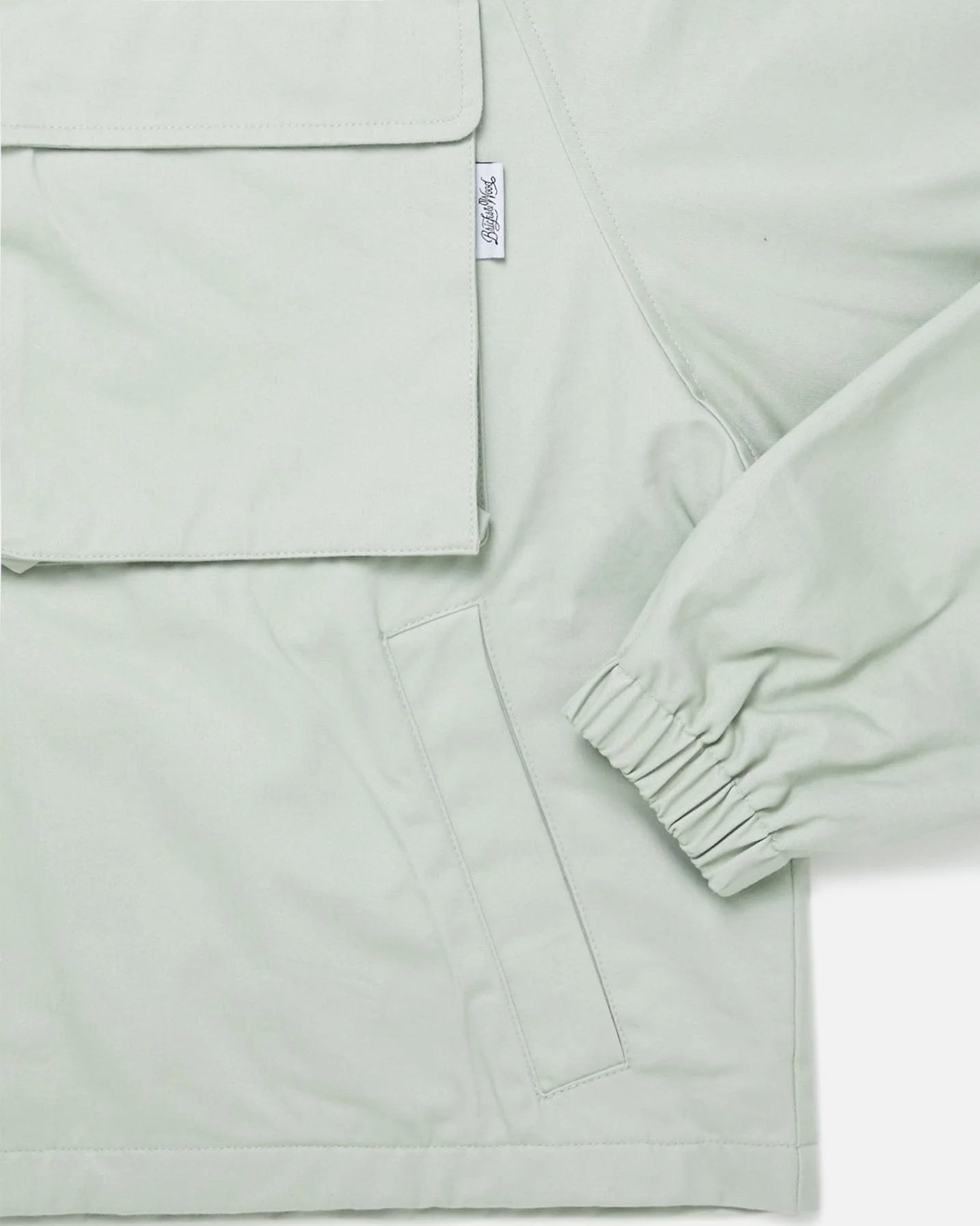 Cropped Anorak - Matcha - Image 4