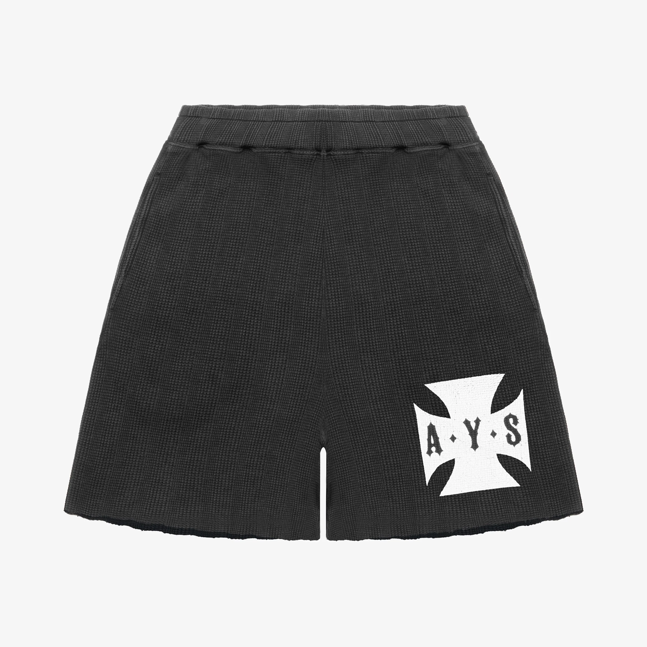 CROSS WAFFLE VINTAGE SHORTS - Image 4