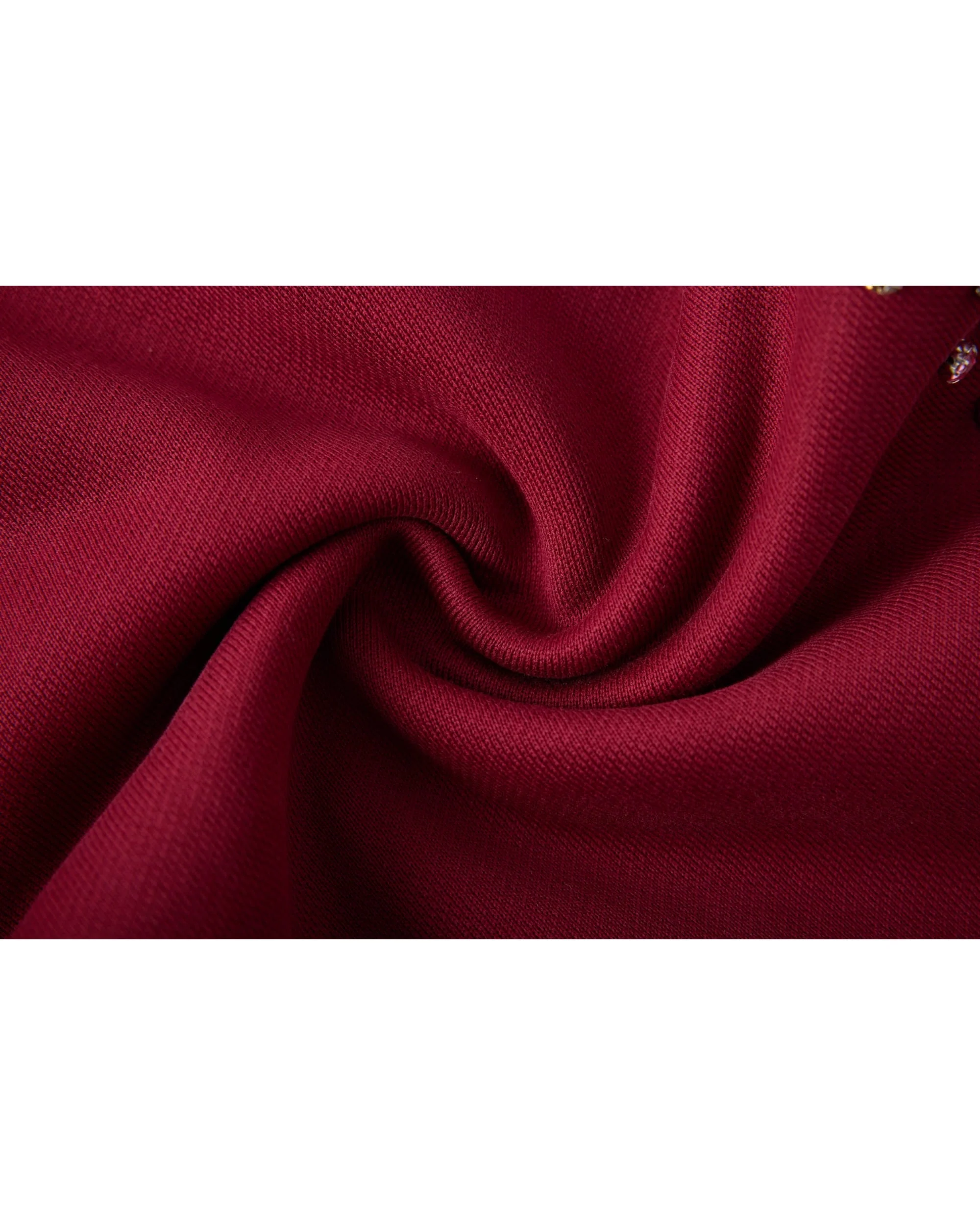 CRYSTAL CACTUS SWEATS - MAROON - Image 11