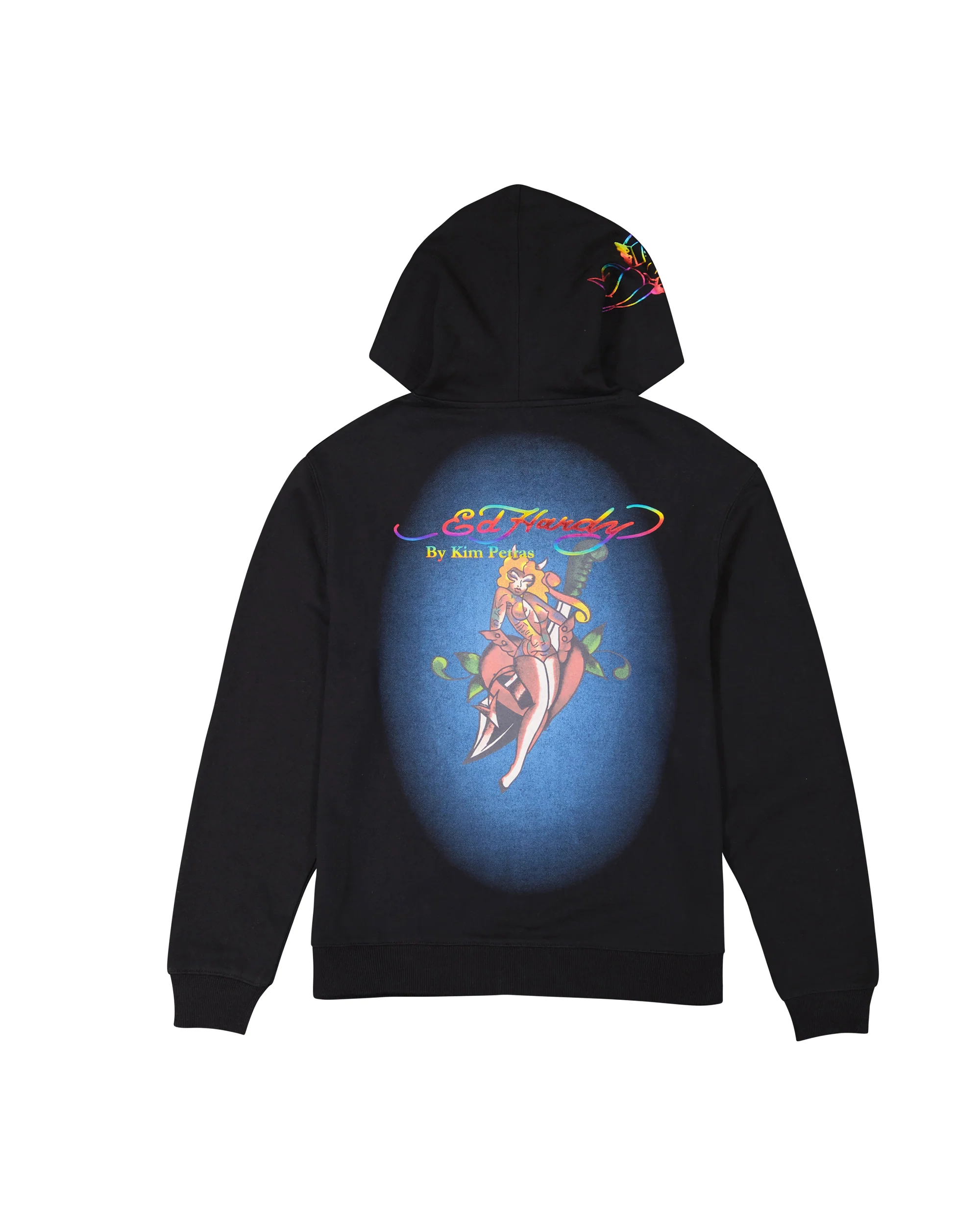 Dagger Girl Zip Front Hoodie - Image 2
