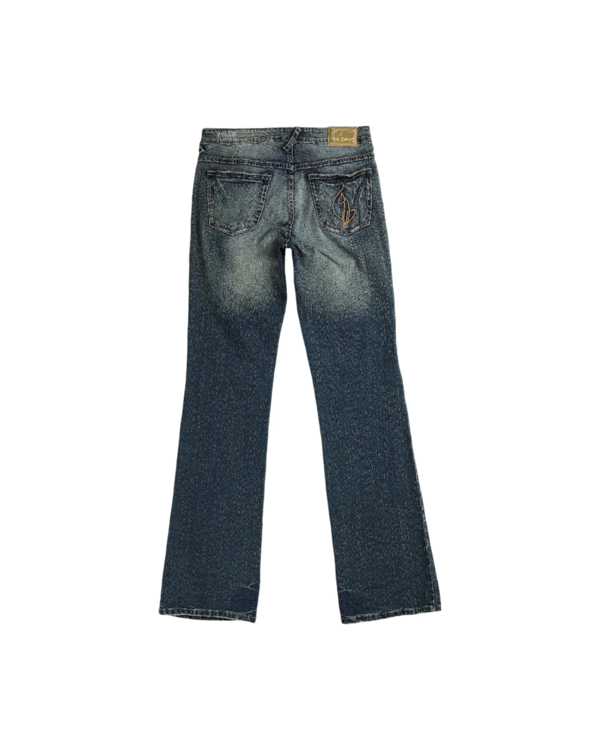 Deadstock Baby Phat "Brown Sugar" Denim Pants - W29, W32 - Image 2