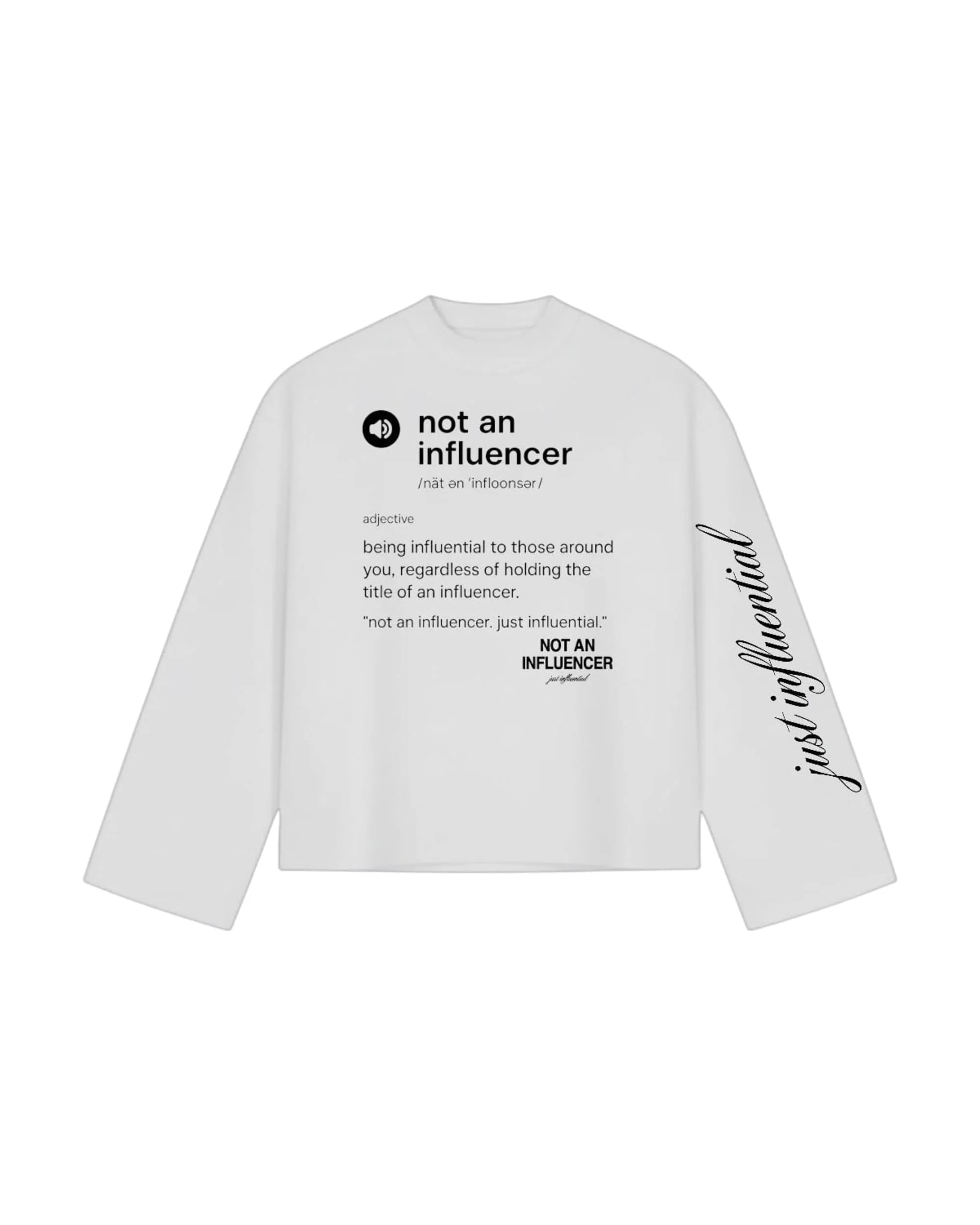 Definition Long Sleeve Tee - White