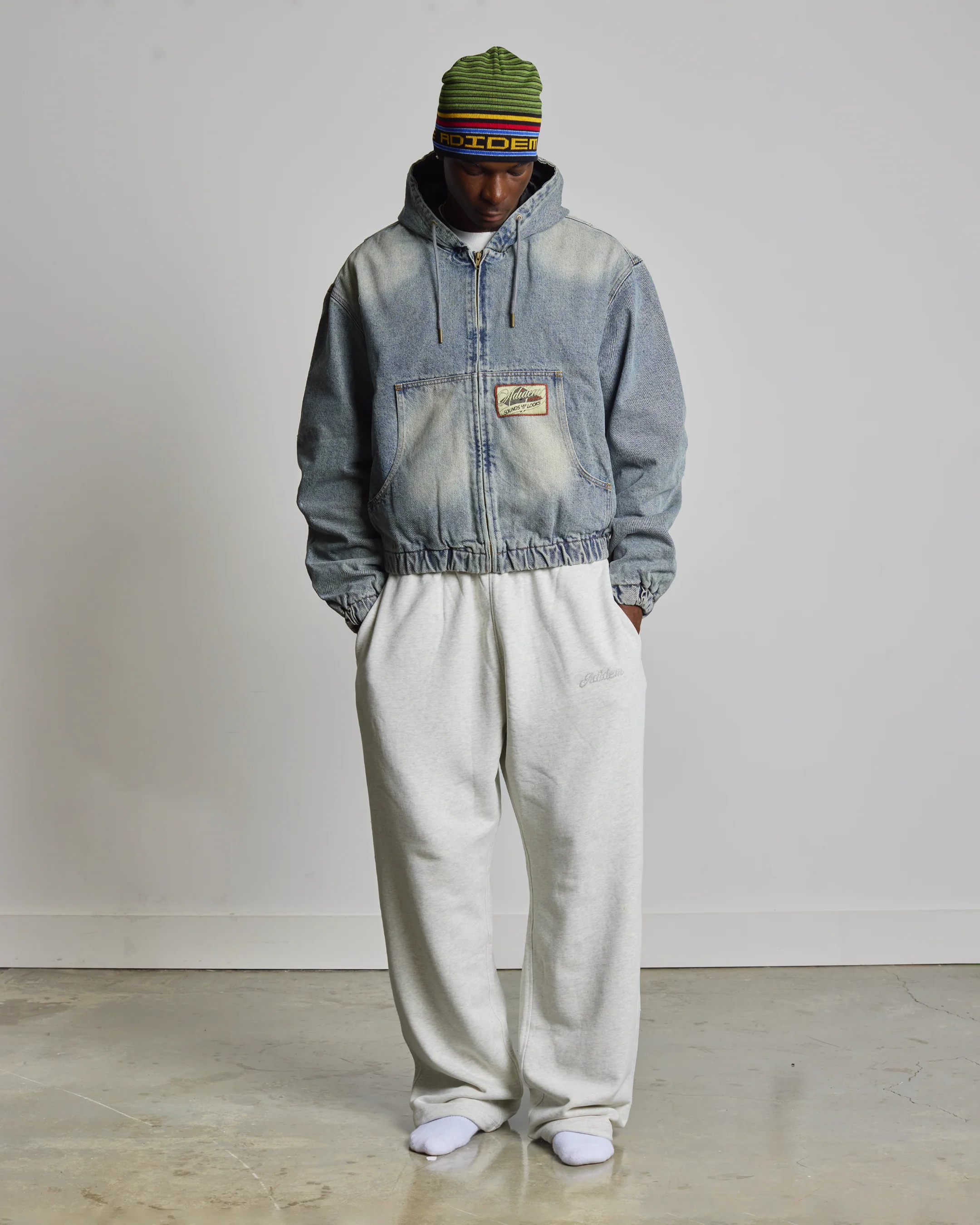Denim Bomber Jacket - Image 15