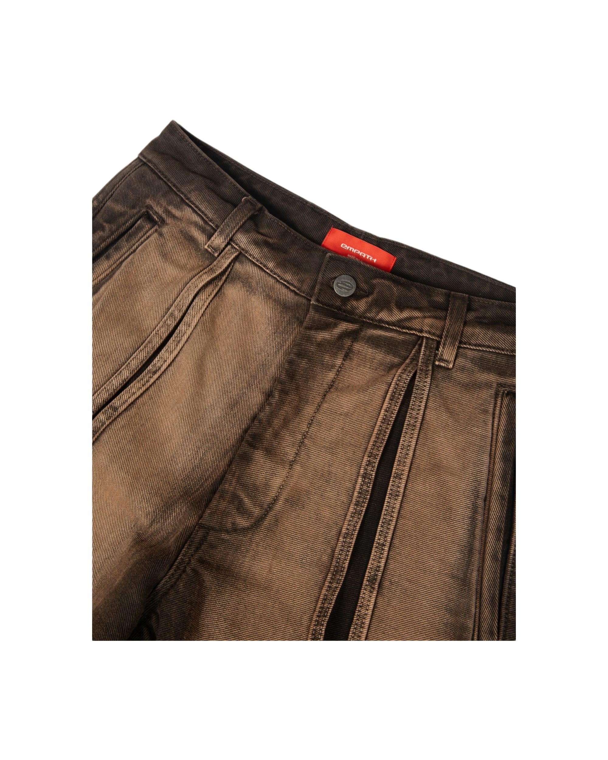 DENIM STOMATA PANT - CHAI - Image 6