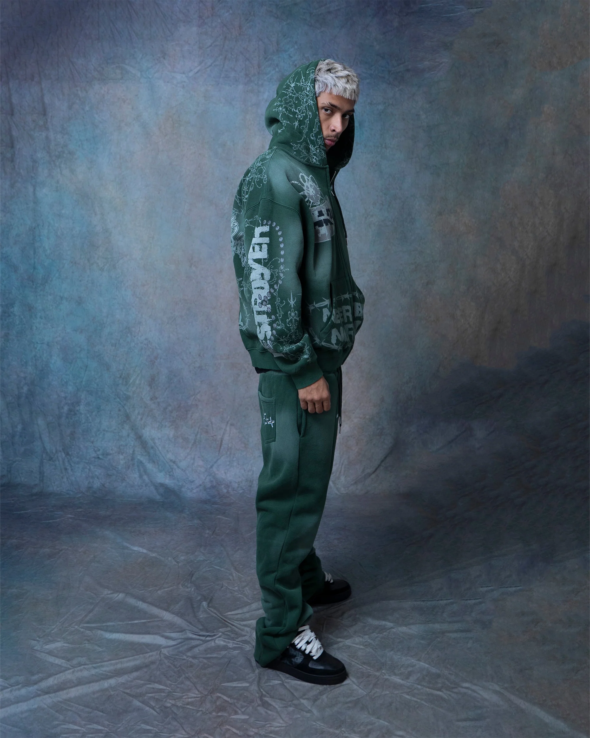 DESTROYER MATCHING ZIP-UP GREEN - Image 7