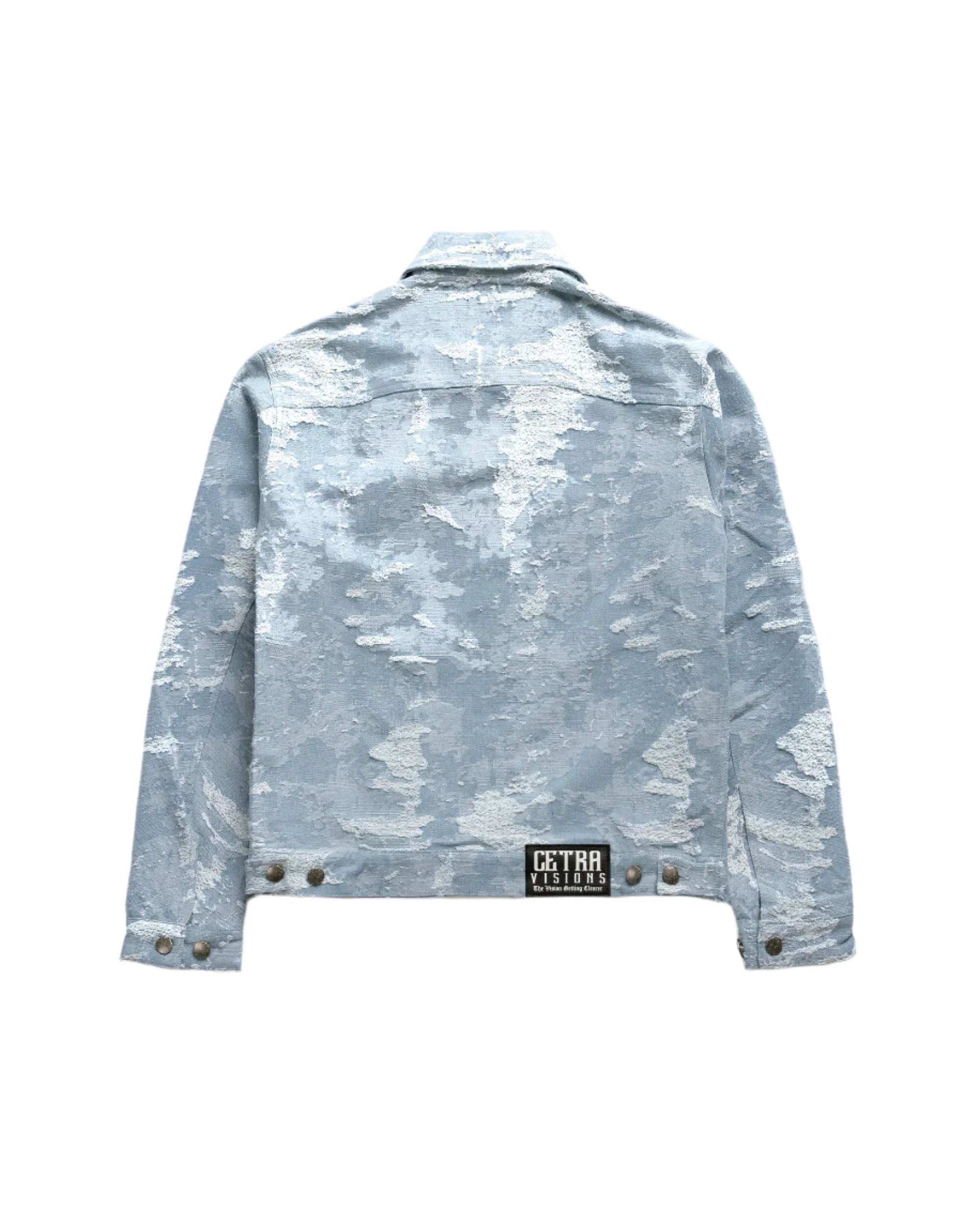 DISTRESSED DENIM JACKET - Image 2