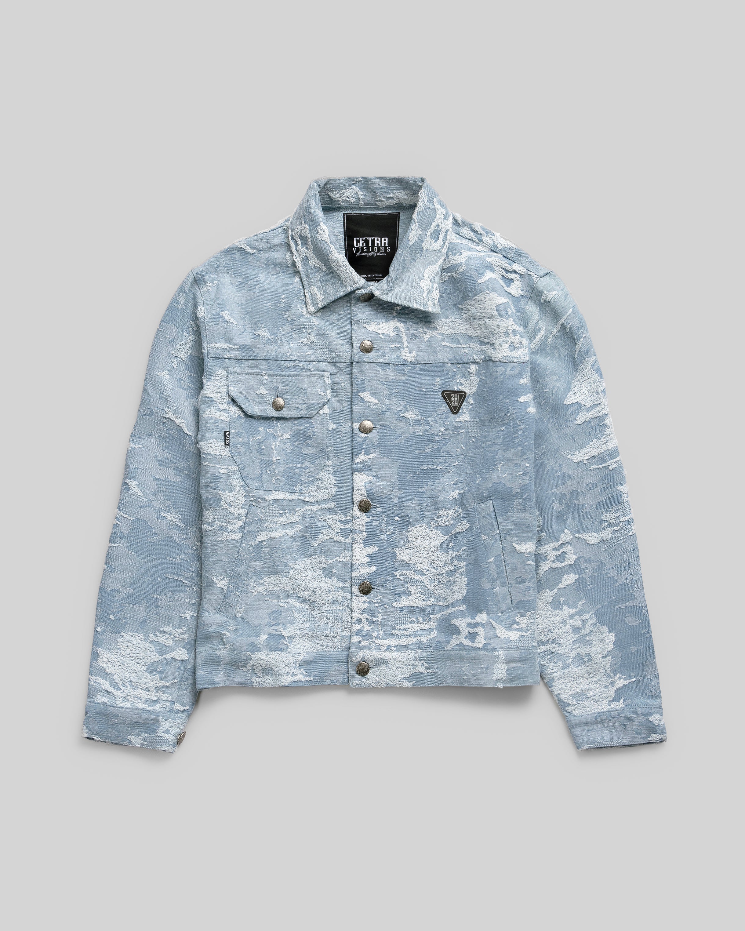 DISTRESSED DENIM JACKET - Image 6