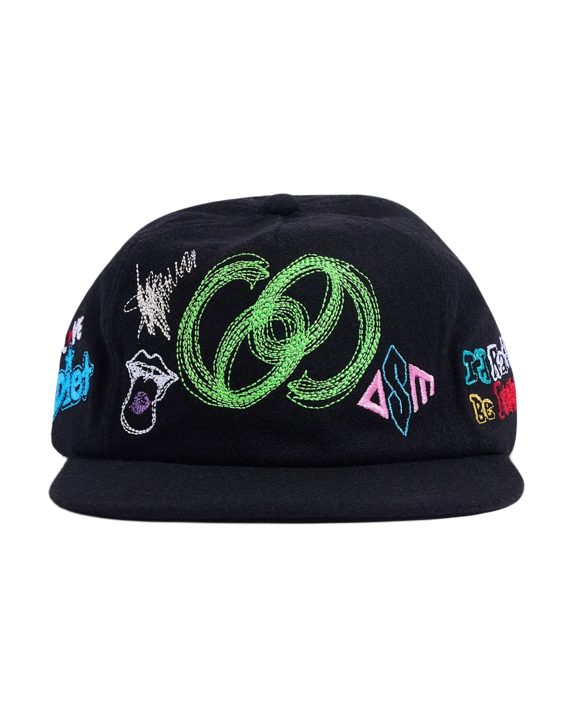 Doodle Hat - Black/Multi