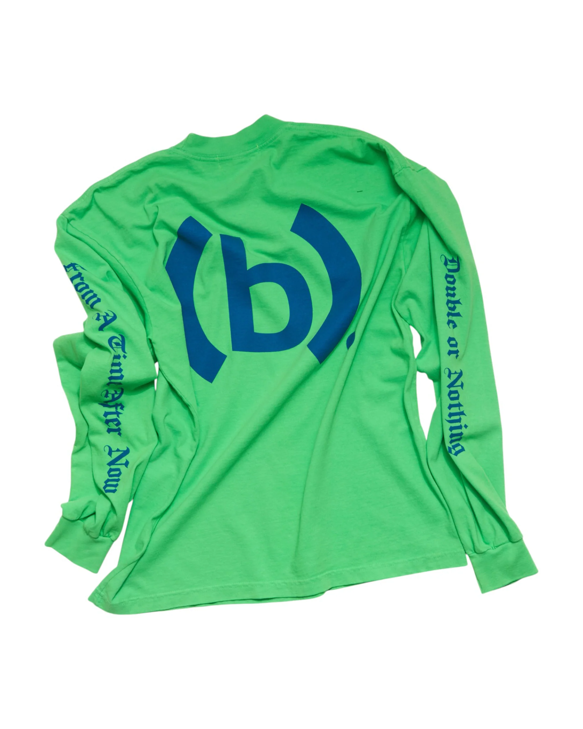 Double Or Nothing L/S T-Shirt (Green) - Image 4