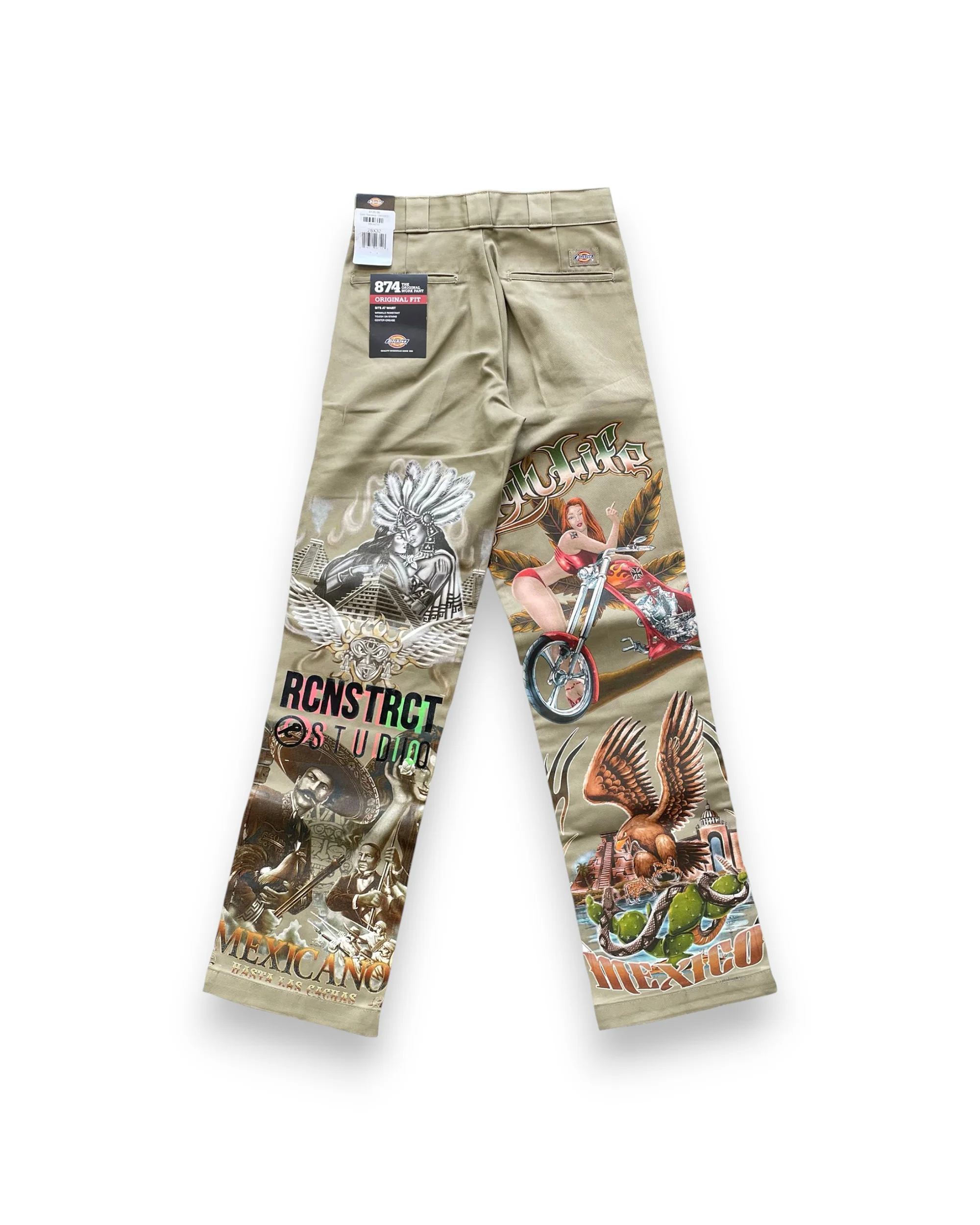 EAST LA Heat Transfer Dickies // Tan // Random Selection - Image 4